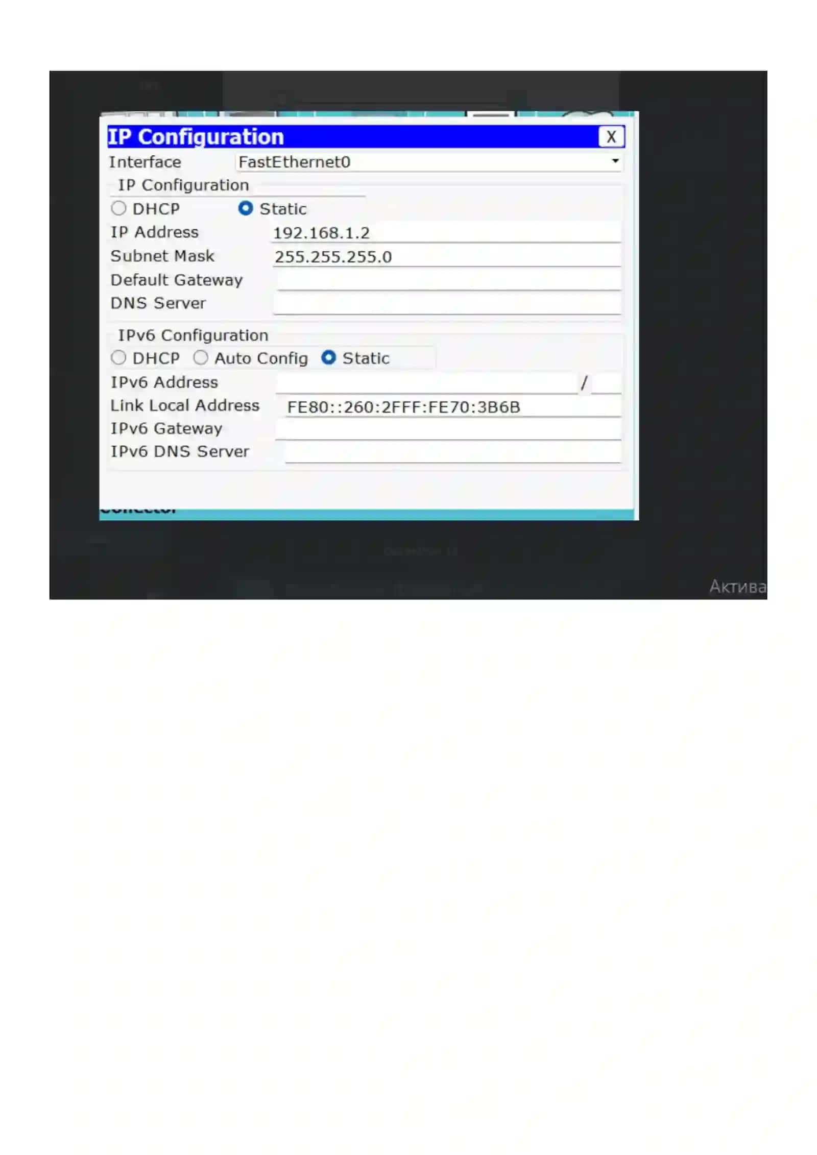 Cisco Packet Tracer muhitida pochta, veb va fayl xizmatlarini tashkil etish hamda foyfdalanuvchi sa 3