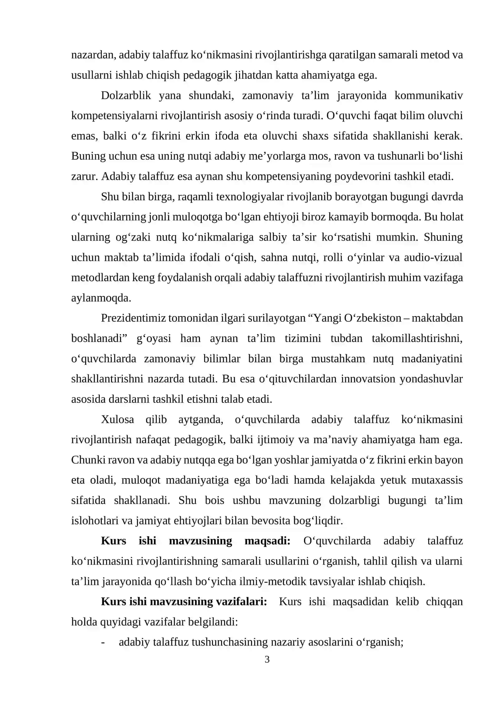 ADABIY TALAFFUZNING NAZARIY ASOSLARI VA UNI O‘QUV-CHILAR NUTQIDA SHAKLLANTIRISH IMKONIYATLARI 3