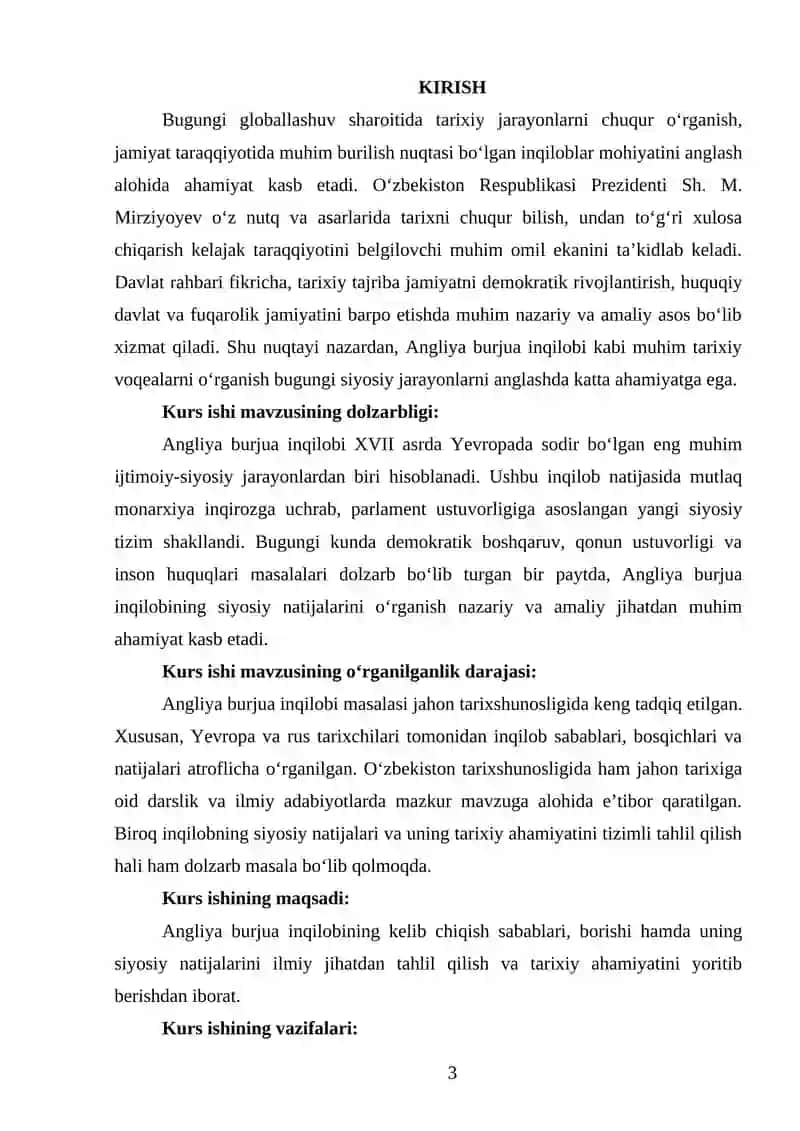Angliya burjua inqilobi va uning siyosiy natijalari 3