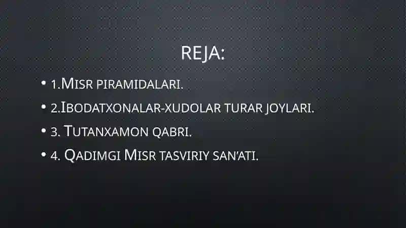 Qadimgi Misr Piramidalari 3
