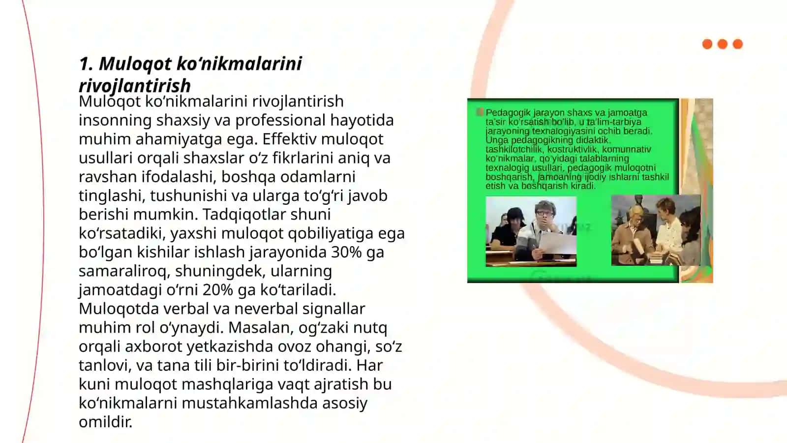Ona tili darslarida oʻquvchilarda hayotiy koʻnikmalarni shakllantirish uchun didaktik ta'limot yaratish 3