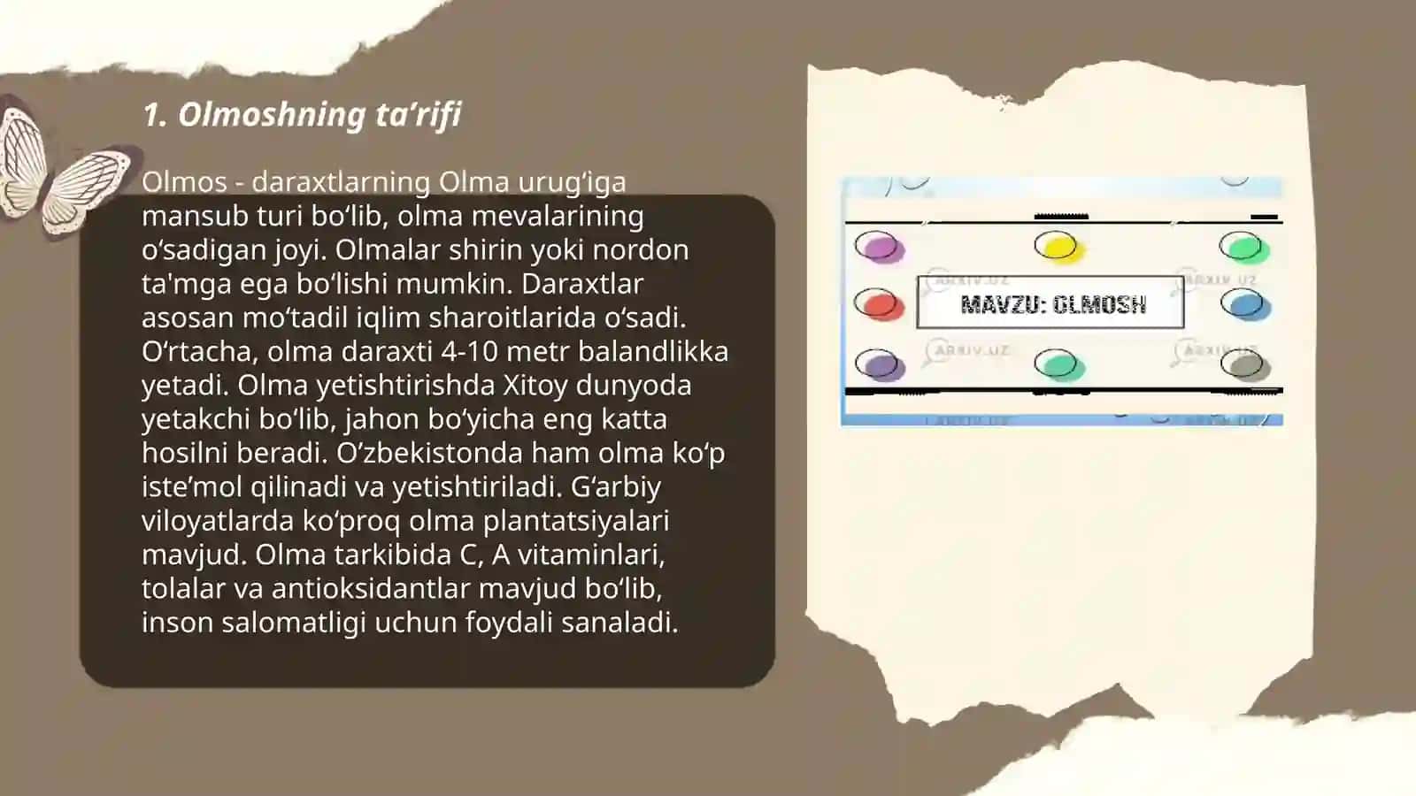 Olmoshning taʼrifi.Olmoshning leksik grammatik xususiyatlari 3