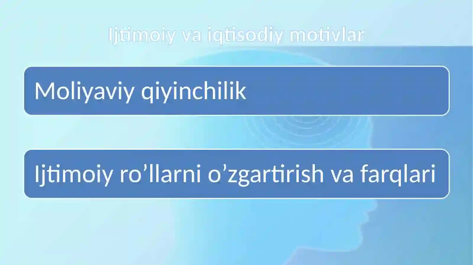 Oilaviy munosabatlarning buzilishi:ajrim motivlari 3