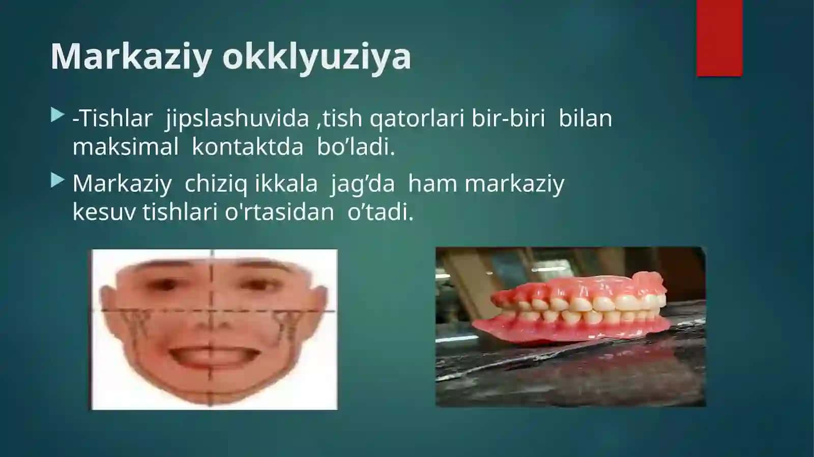 Markaziy okklyuziya 3