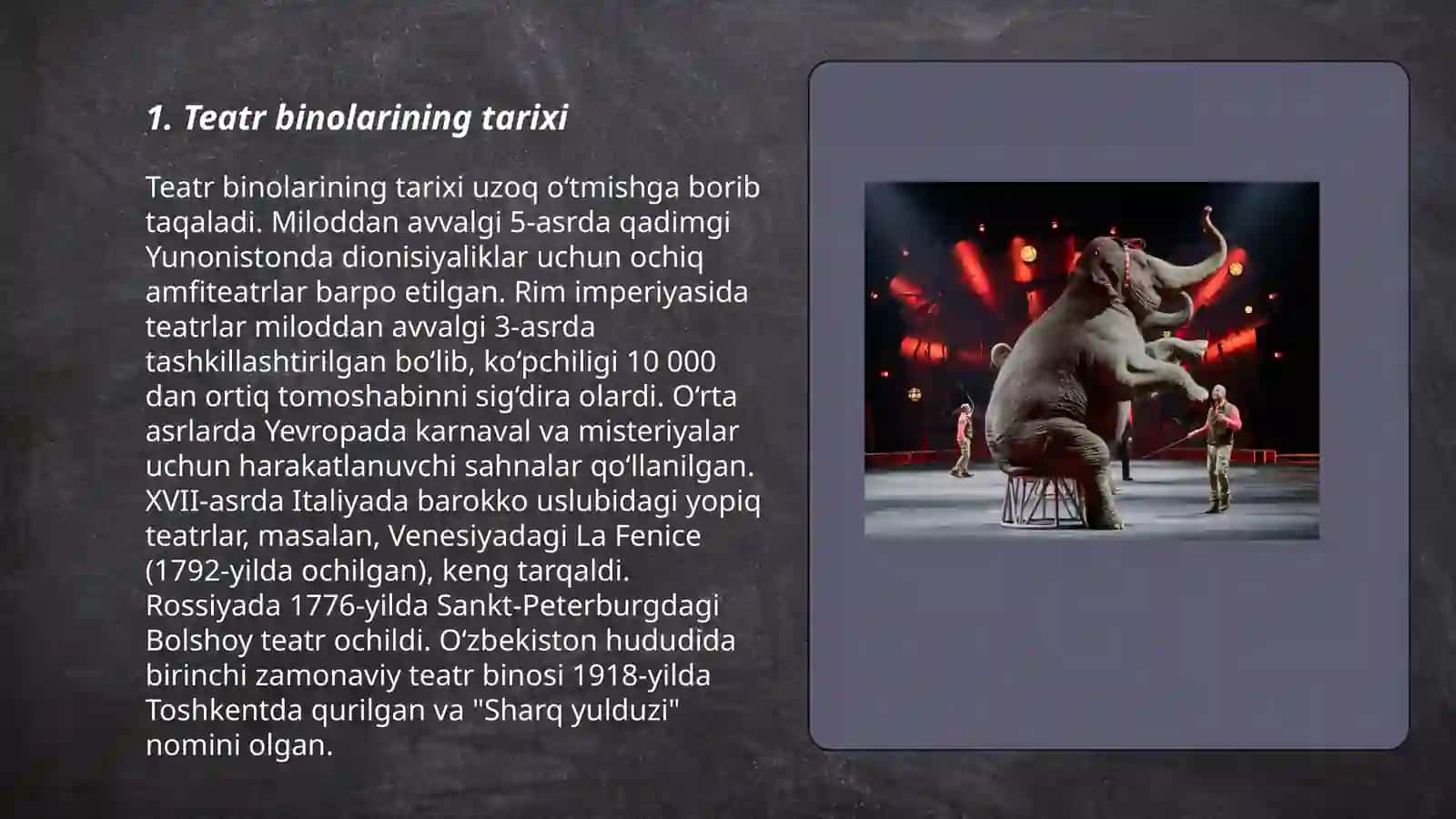 Teatr va sirk binolari 3