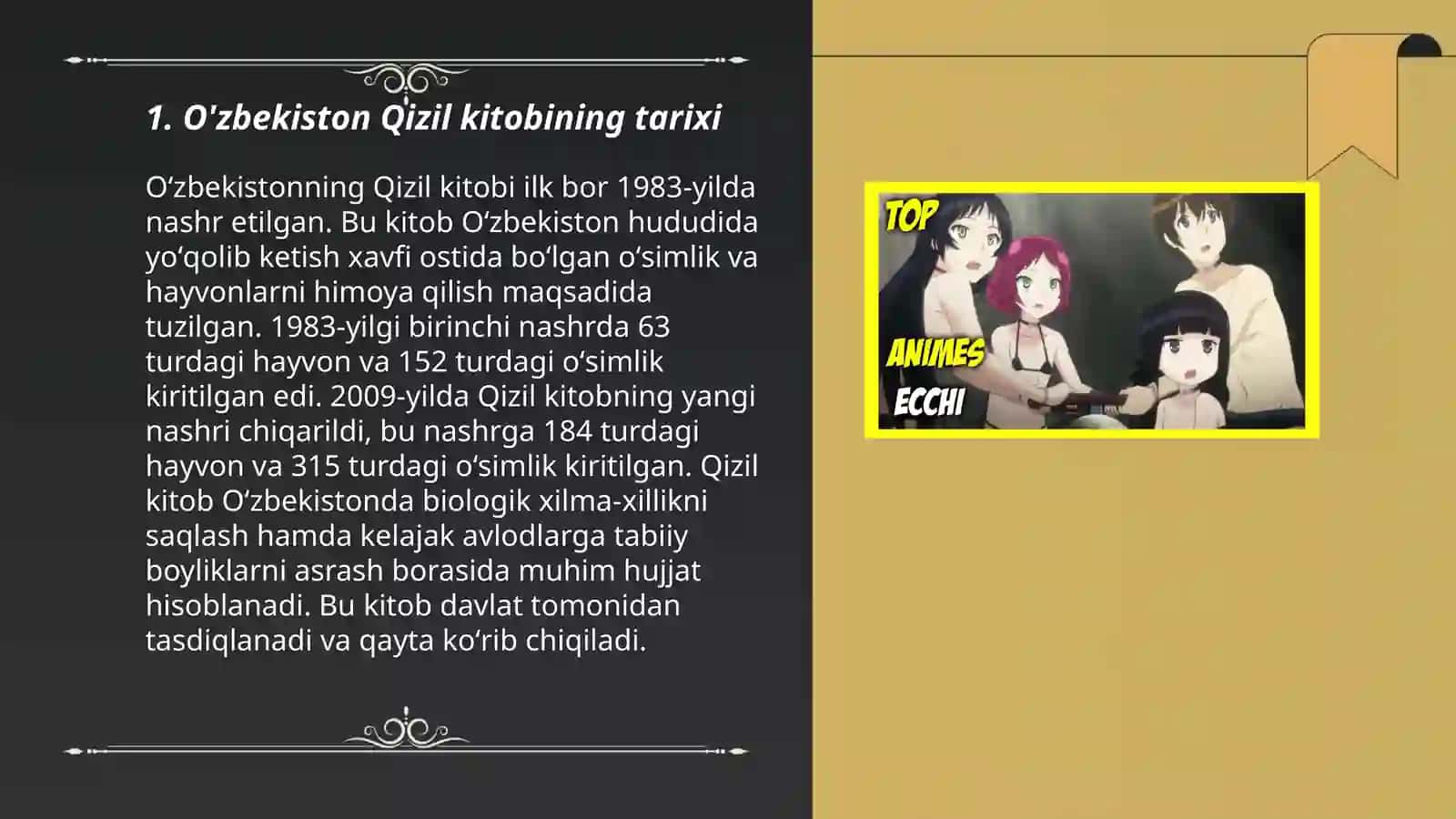 O'zbekiston Qizil kitobiga kiritilgan hayvonlar turlarini oʻrganish 3