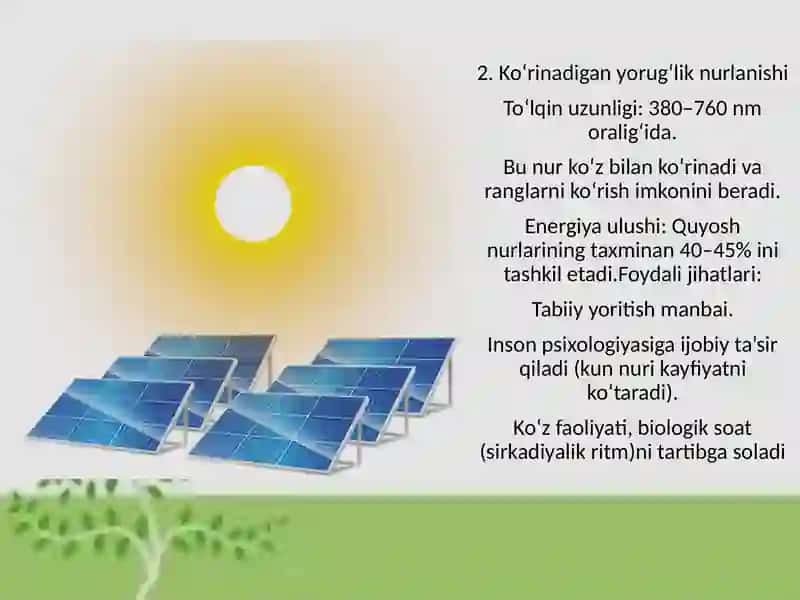 Quyosh radiatsiyasi va uning gigiyenik ahamiyati 3