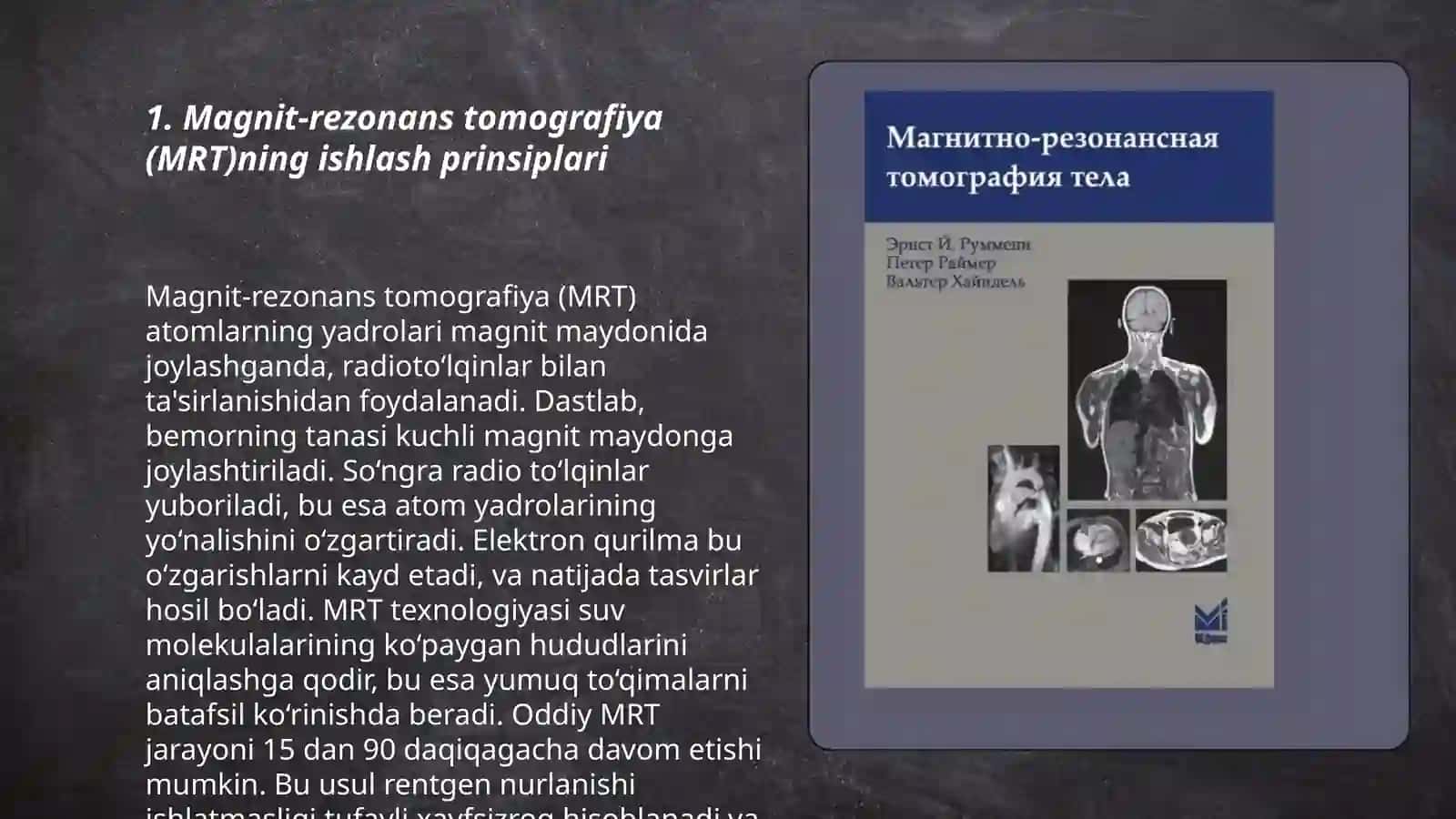 Magnit-rezonasn tomografiyaning fizik asoslari 3