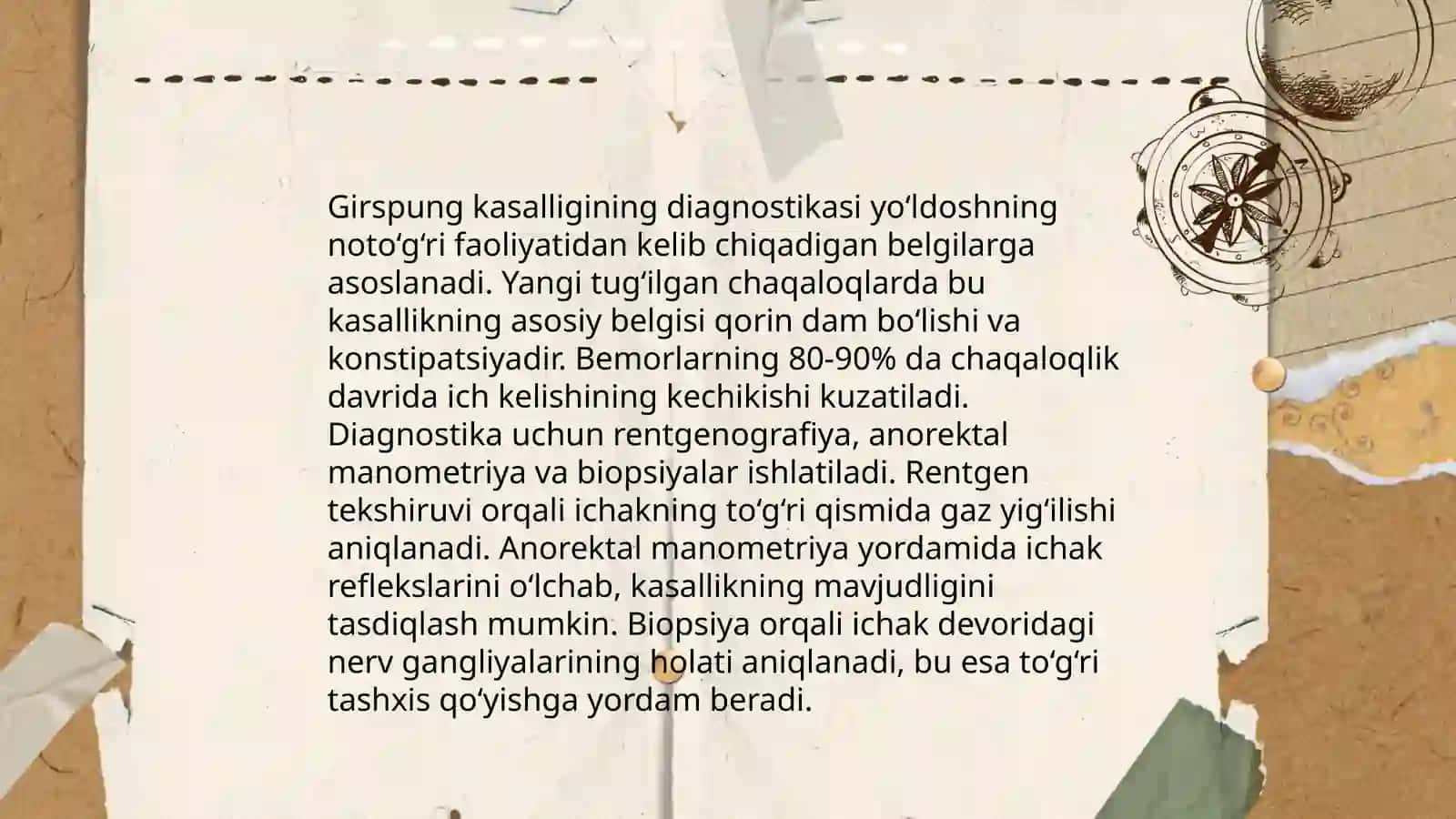 Girshprung kasalligi va megakolonda bajariladigan operatsiyalar 3