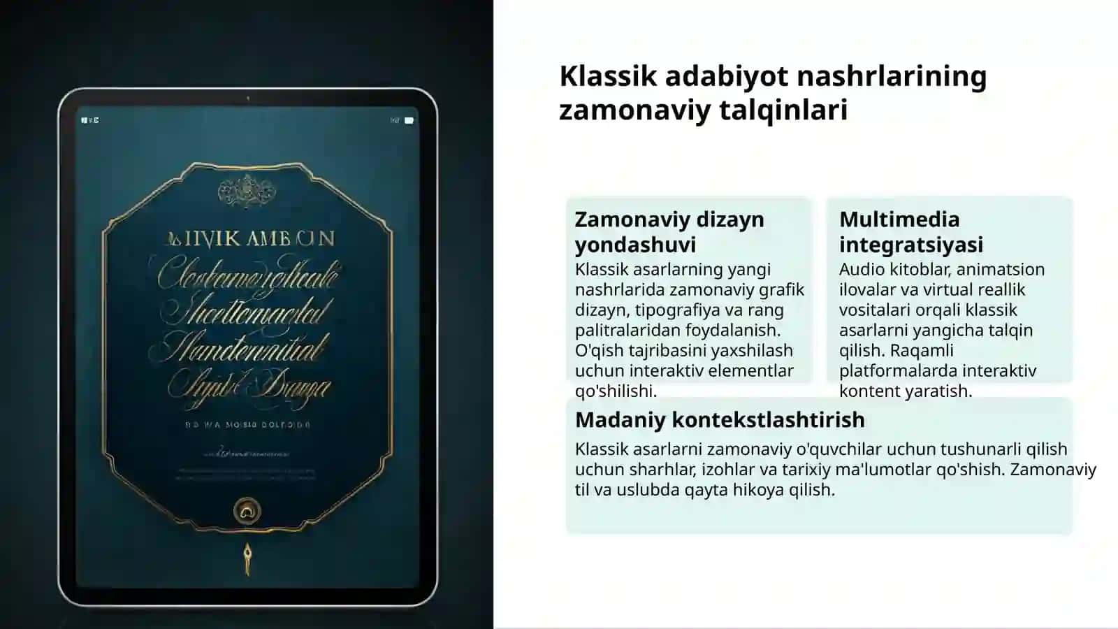Adabiy nashrlar oqimlari va turlari 3
