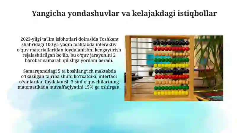 Interaktiv Matematika Darslarini Rejalashtirish va O'tkazish 3