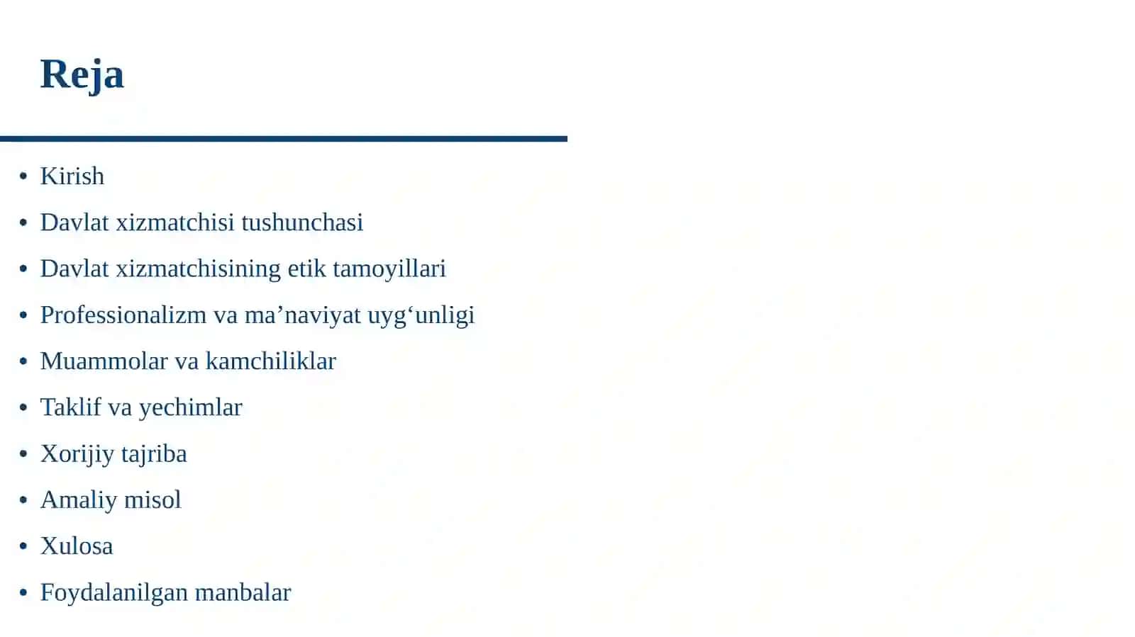 PROFESSIONAL VA YUKSAK MA’NAVIYATLI DAVLAT XIZMATCHISI SAMARADORLIK GAROVI SIFATIDA NAZARIY VA XUQUQIY YONDASHUV 3