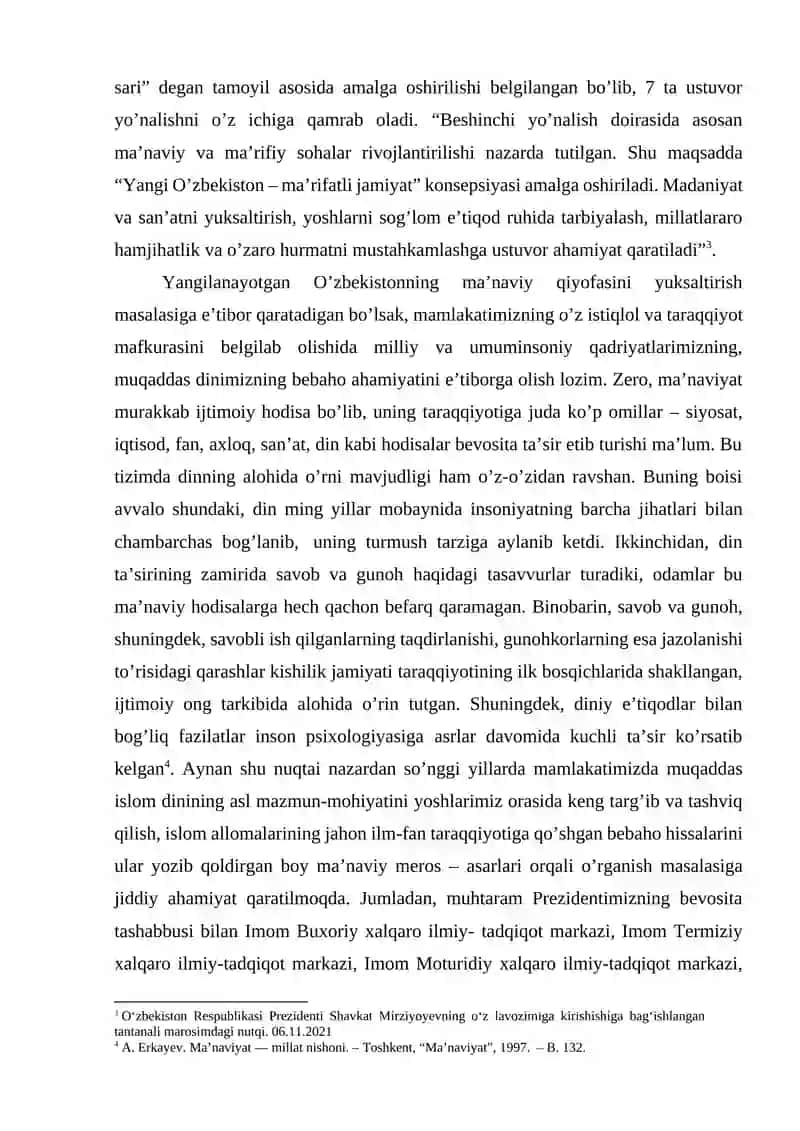 Yangi O'zbekiston ijtimoiy-siyosiy, iqtisodiy va madaniy hayotida ro'y berayotgan o'zgarishlarning xalqaro reyting va indekslarda aks etishi 3