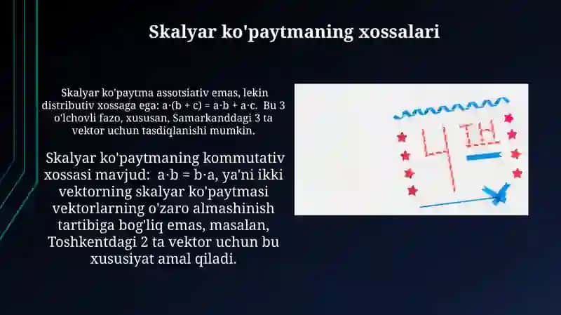 Vektorlar(isboti bilan) 3