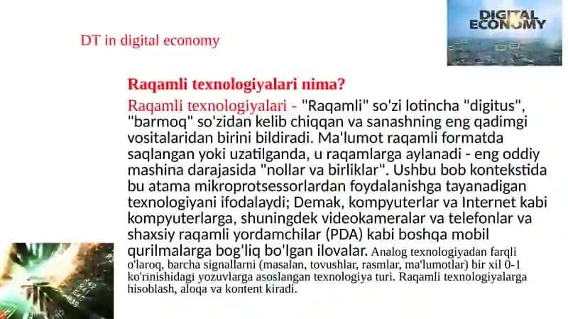 RAQAMLI IQTISODIYOTNING TEXNOLOGIK ASOSLARI 3