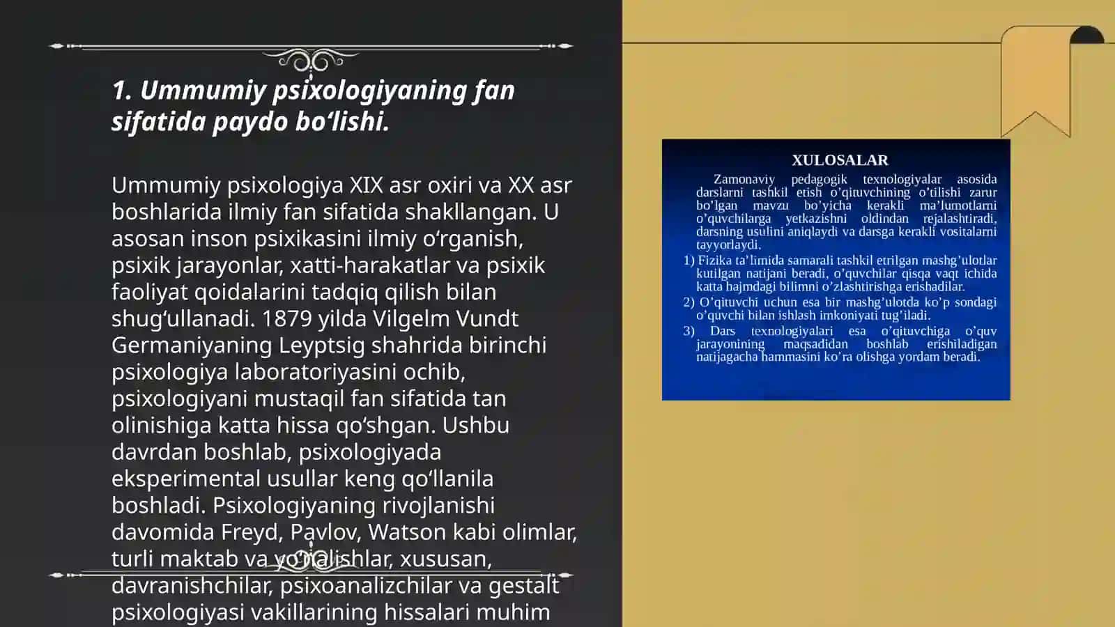 Ummumiy psixologiyaning fan sifatida paydo bo‘lishi 3