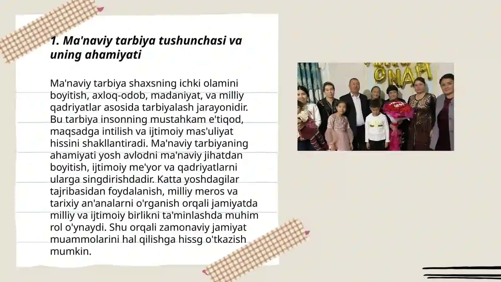 Ma'naviy tarbiya toʻgʻrisida ilk tasavvurlar, qarashlar va talimotlar 3
