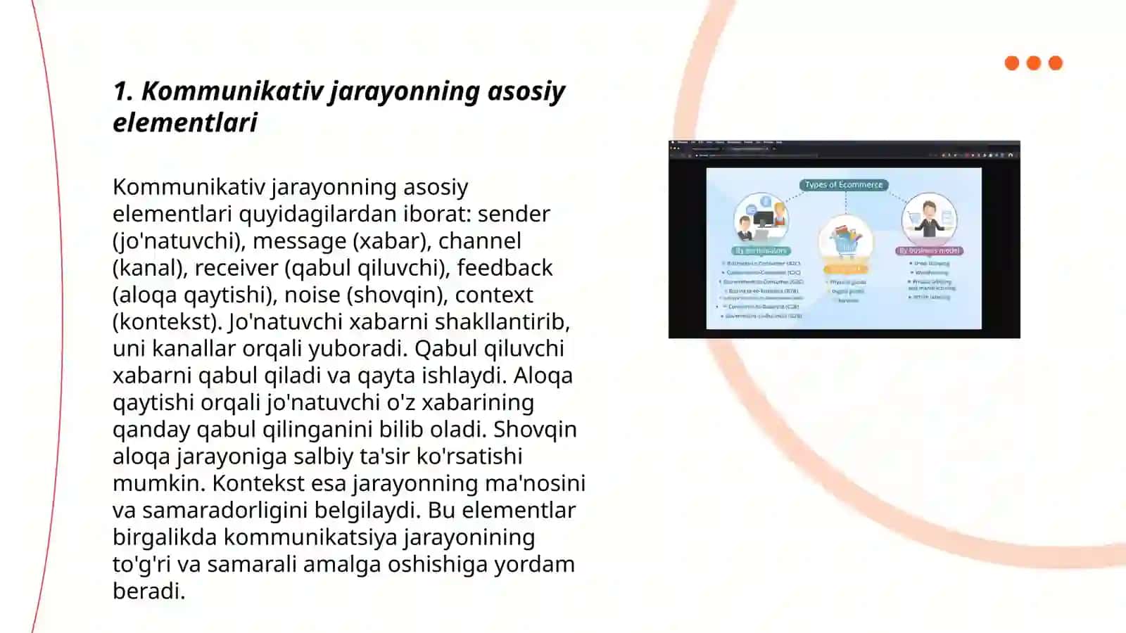 Avstriya media taʼlimi moduli (Kommunikator, axborot,kanal,qabul qiluvchi,taʼsir) 3