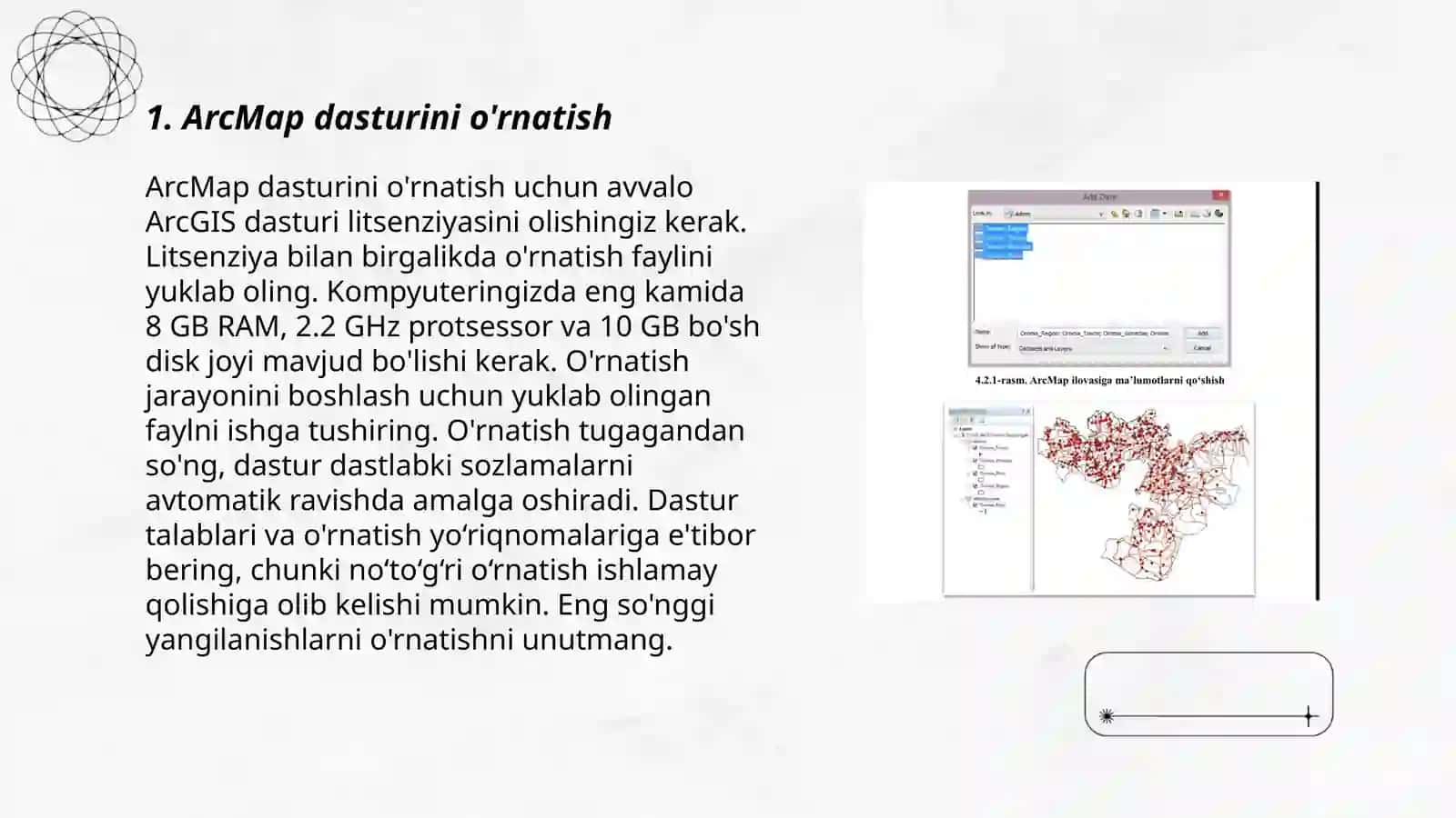 ArcMap Dasturi Bilan Ishlash 3