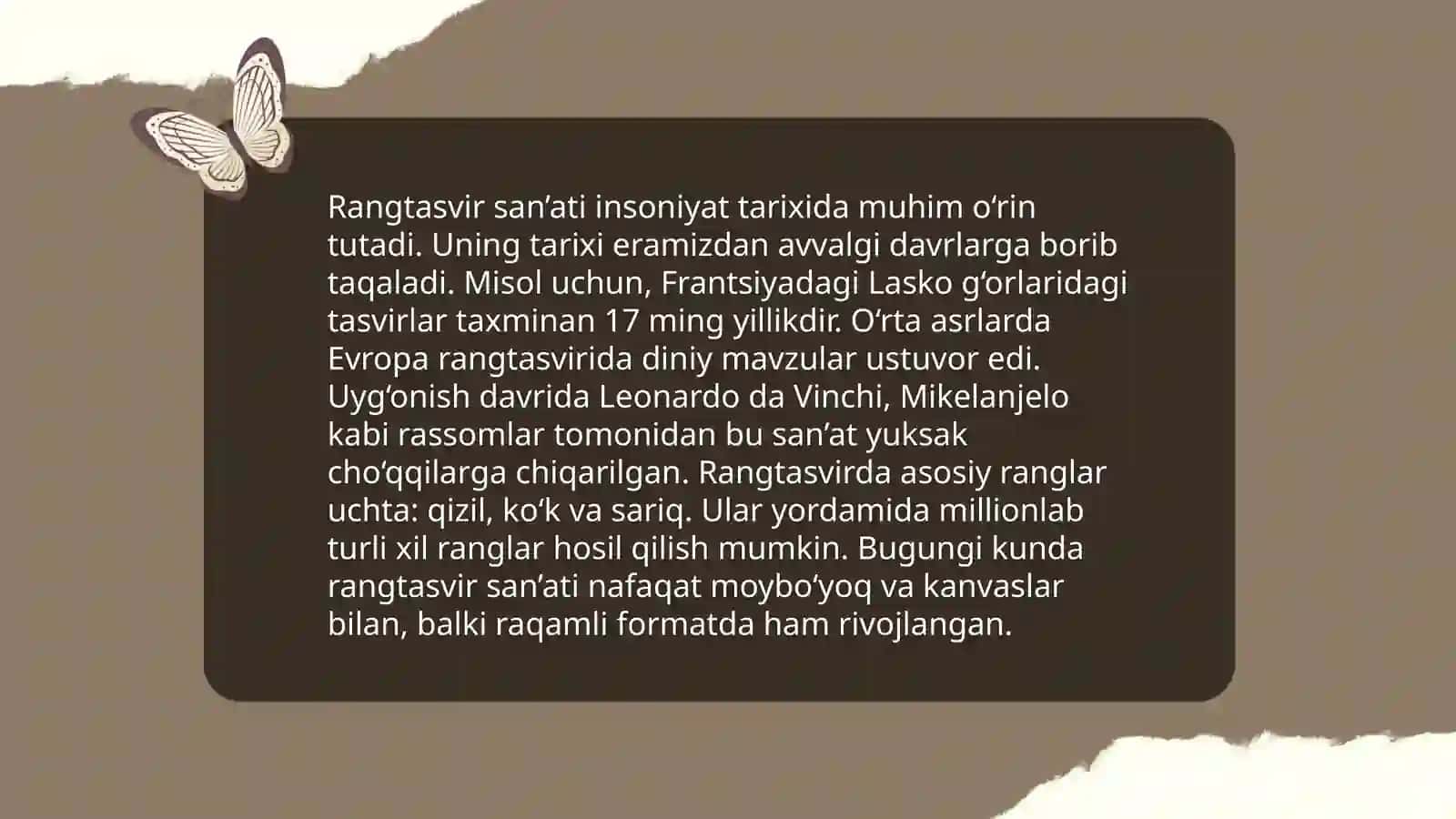 Rangtasvir san'ati 3