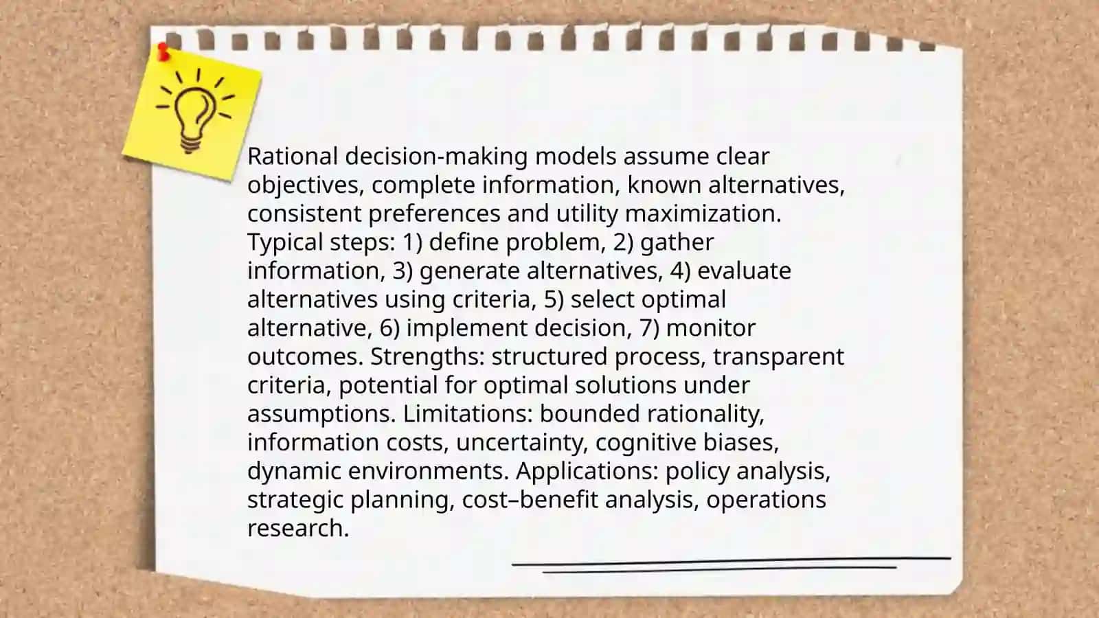 Decision-making 3
