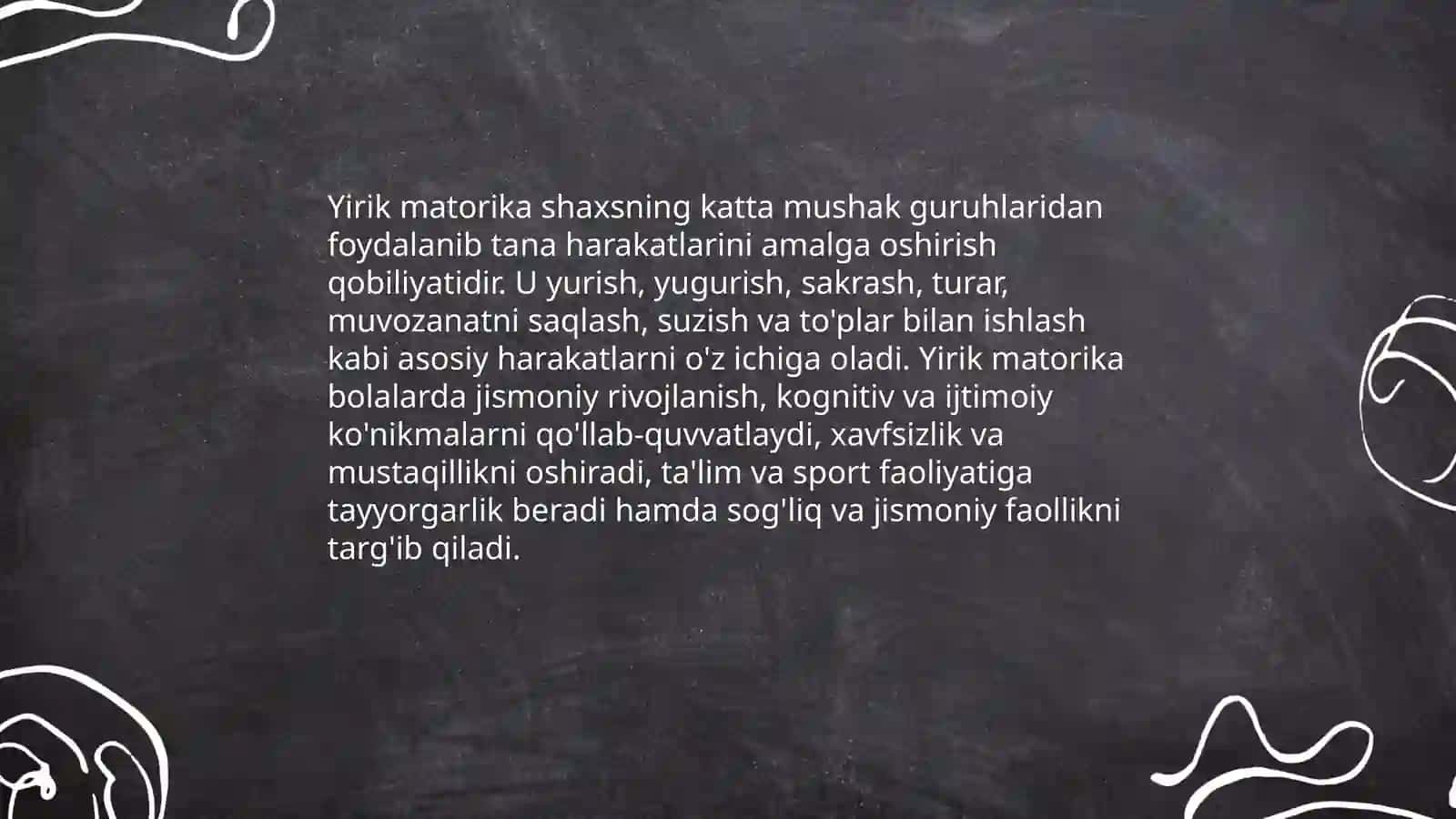 Yirik matorika 3