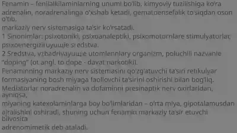 Psixostimulyatorlar 3