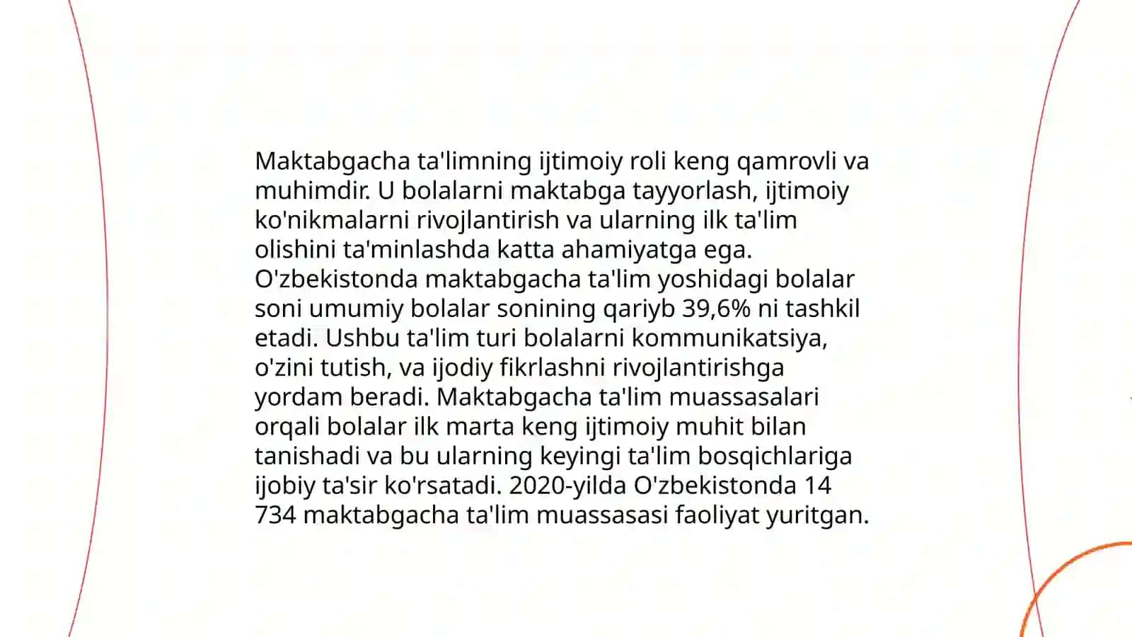 Maktabgacha ta'limning maxsus ijtimoiy tashkilot sifatidagi funksiyalari 3