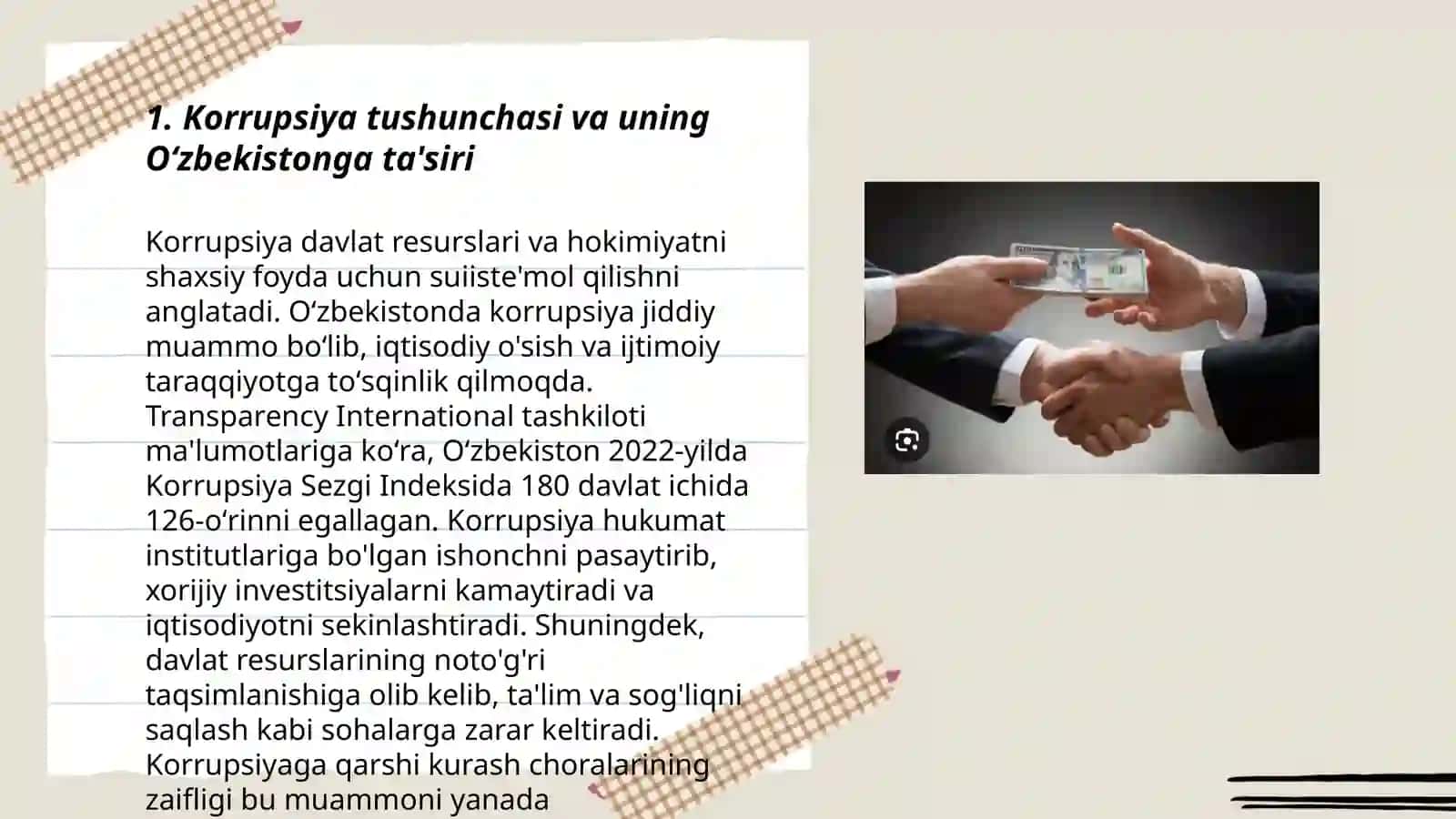 Oʻzbekistonda korrupsiyaga qarshi kurash 3