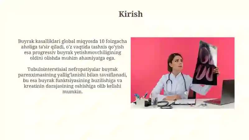 Buyrak kasalliklari: zamonaviy tekshirish usullari 3