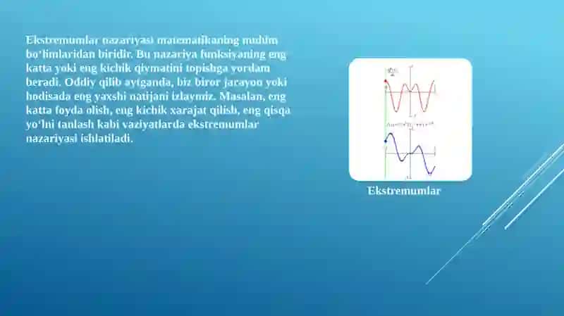 Ekstremumlarnazariyasihaqidaumumiytushuncha 3