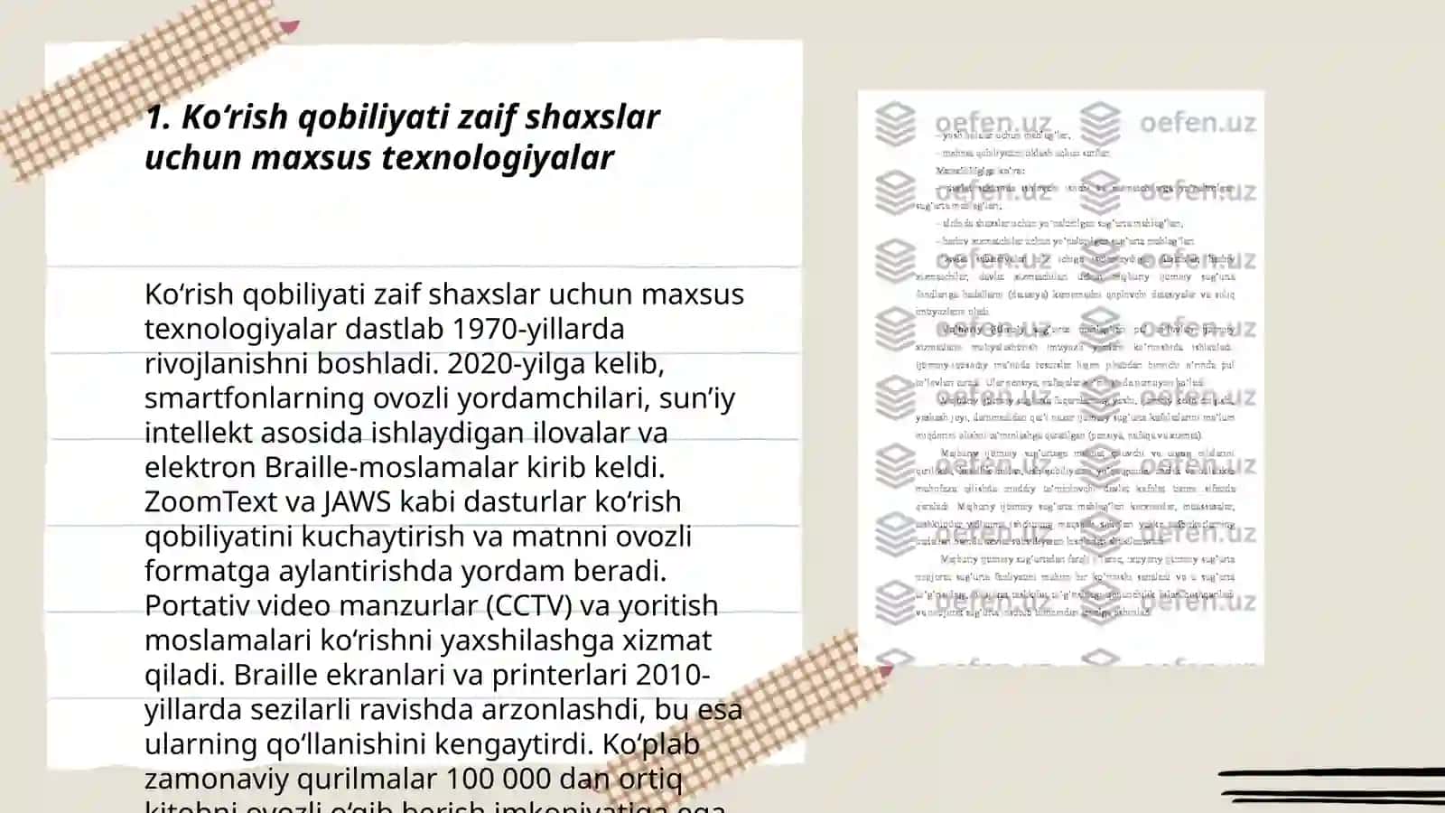 Ko‘rish qobiliyati zaif shaxslar 3