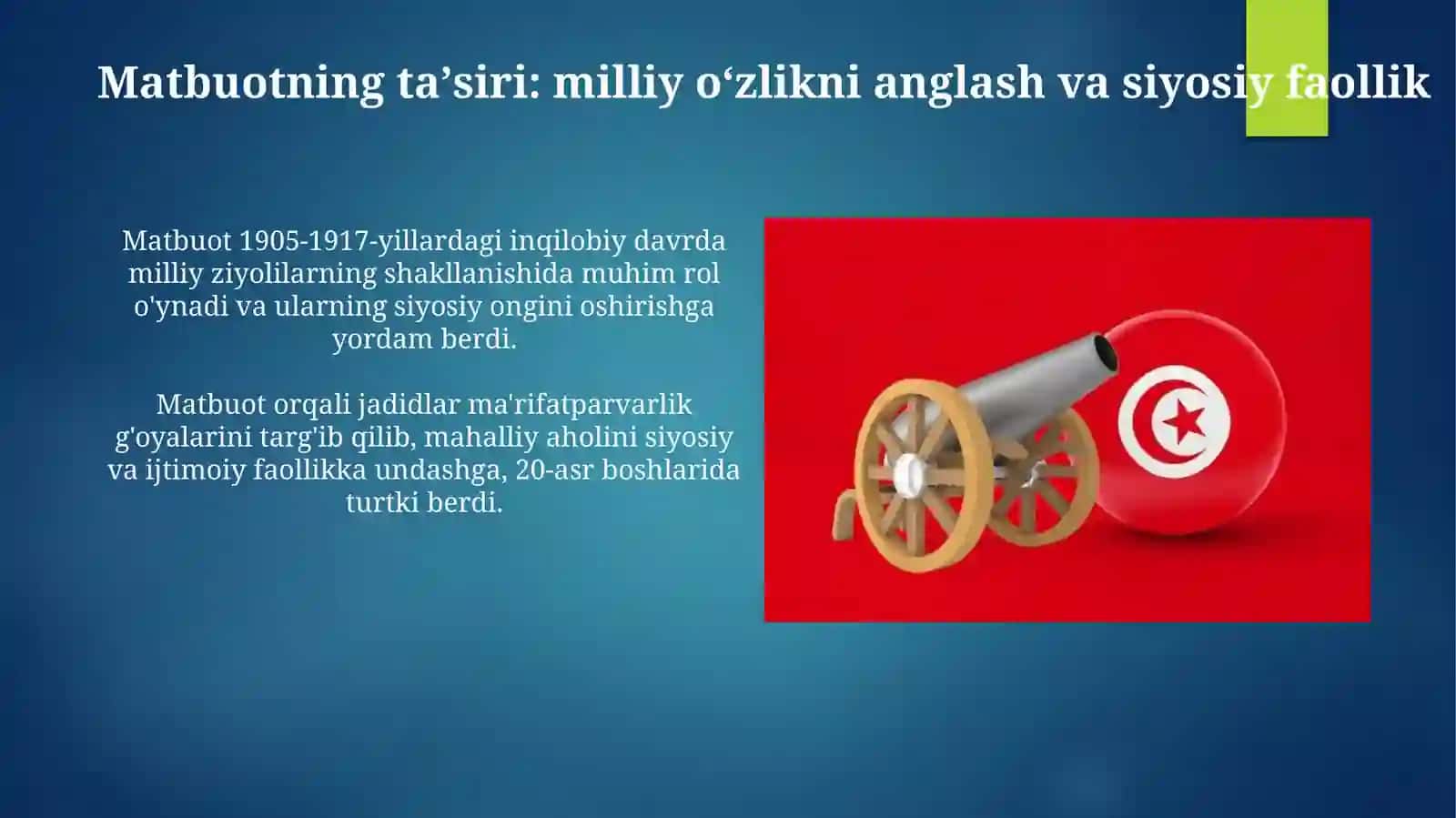Turkistonda milliy matbuotning yuzaga kelishi 3