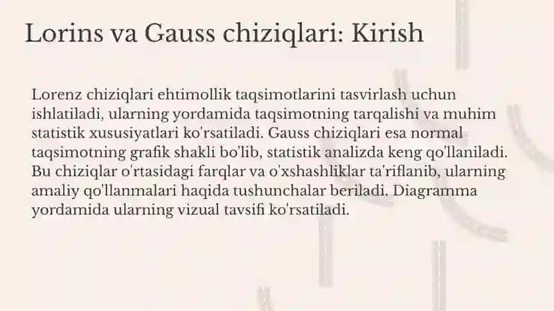 Lorins va Gauss chiziq shakllarini taqqoslash 3