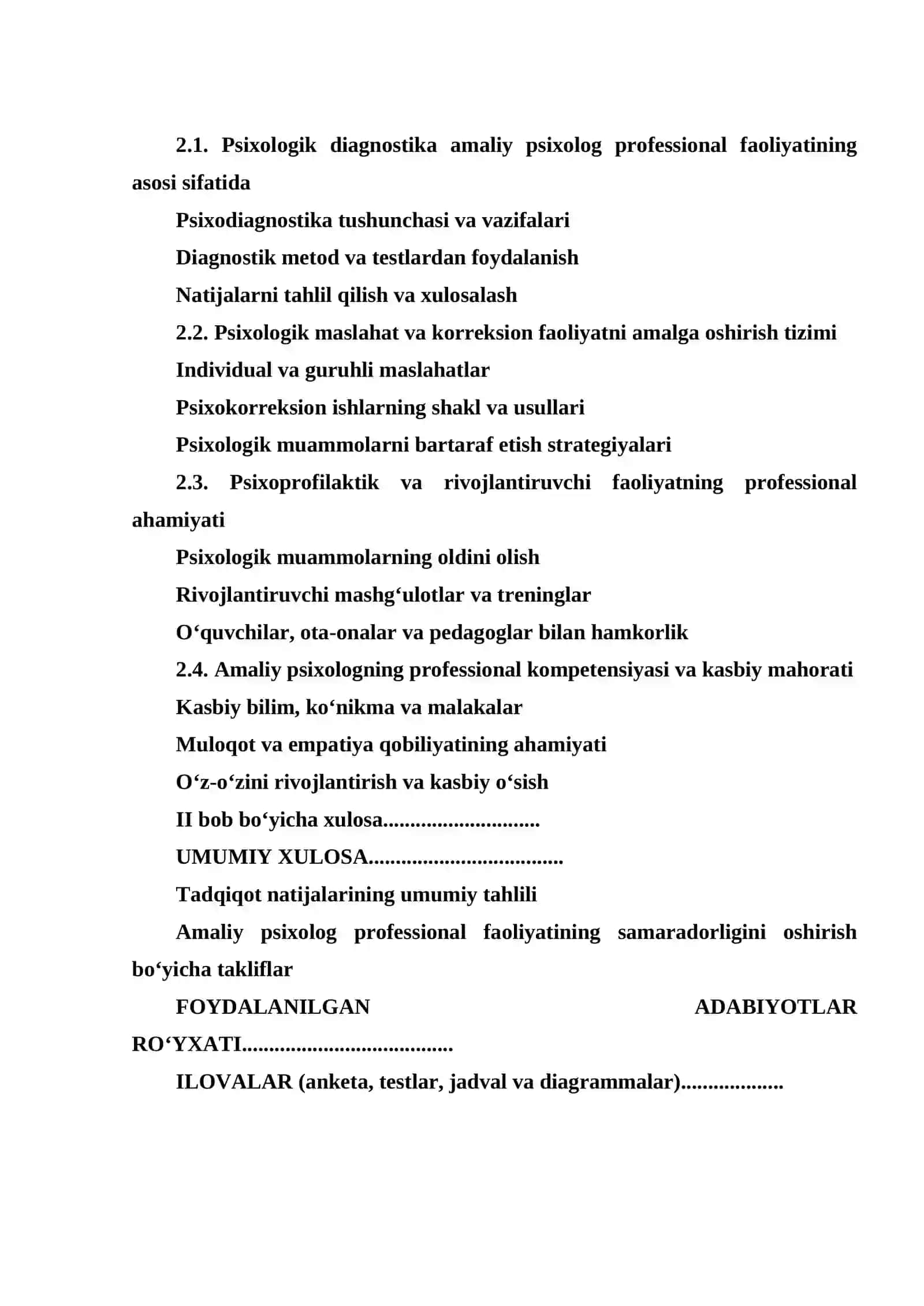 Amaliy psixologning o'z vazifalarini bajarayotgan tizimida professional faoliyati 3