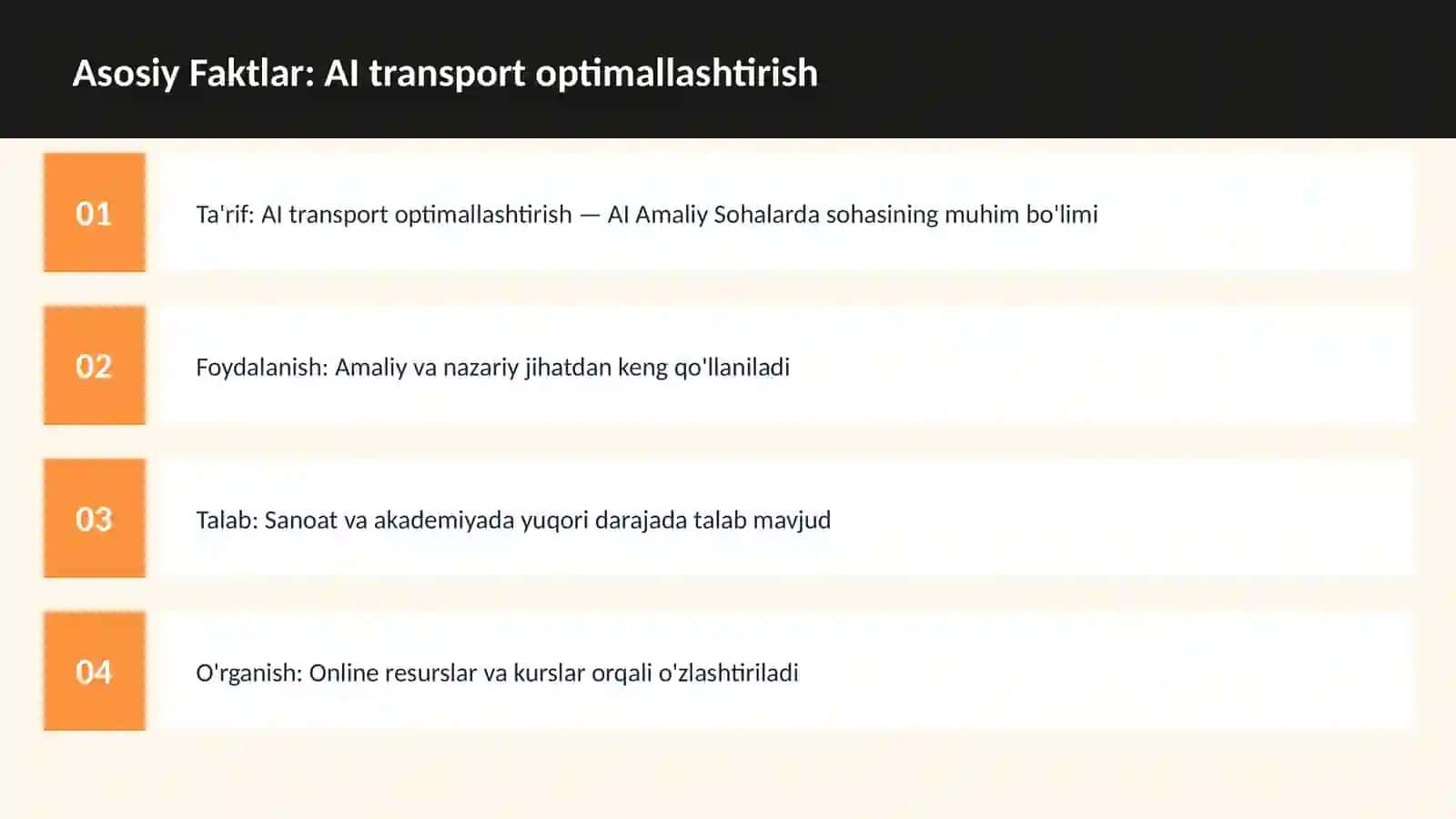 AI transport optimallashtirish 3