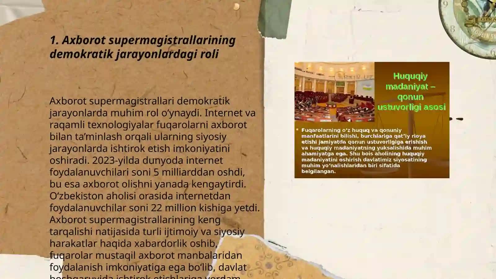 Axborot supermagistrallari va demokratiya 3