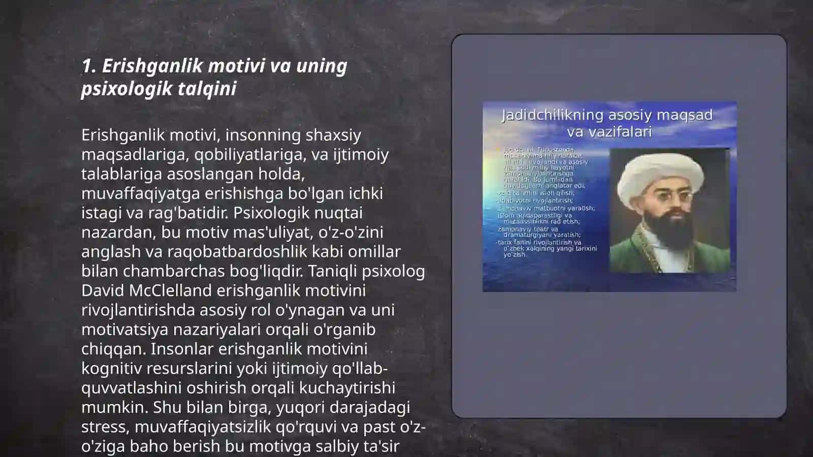 Erishganlik motivi va uning psixologik talqini 3