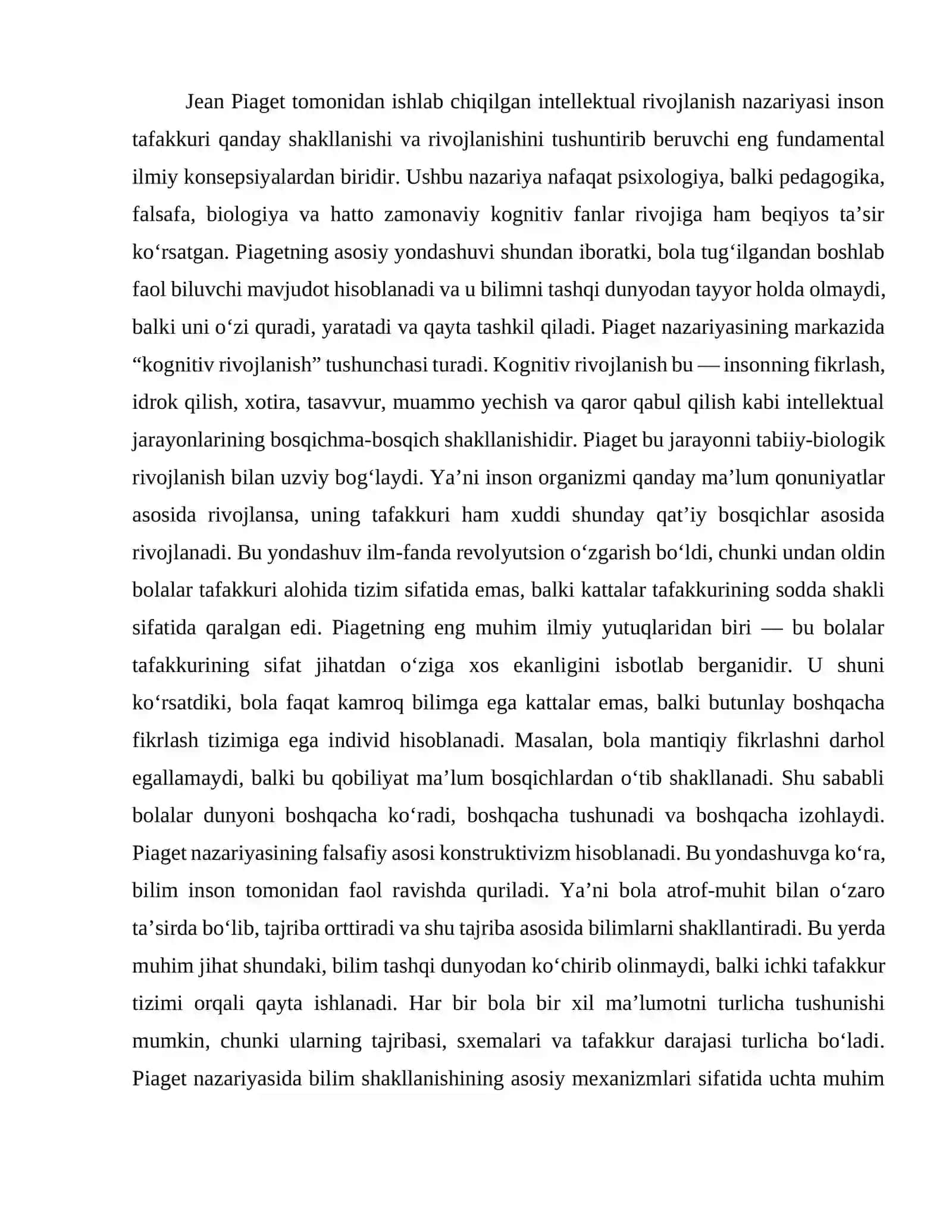 Eksperimental psixologiya fanidan Mustaqil ishi 3