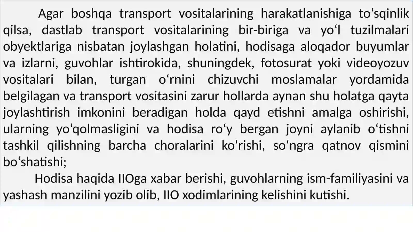 Yo‘l-transport hodisasi 3