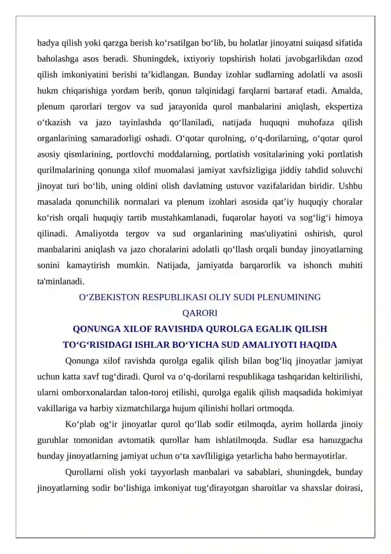 Qonunga xilof muomala tushunchasi 3