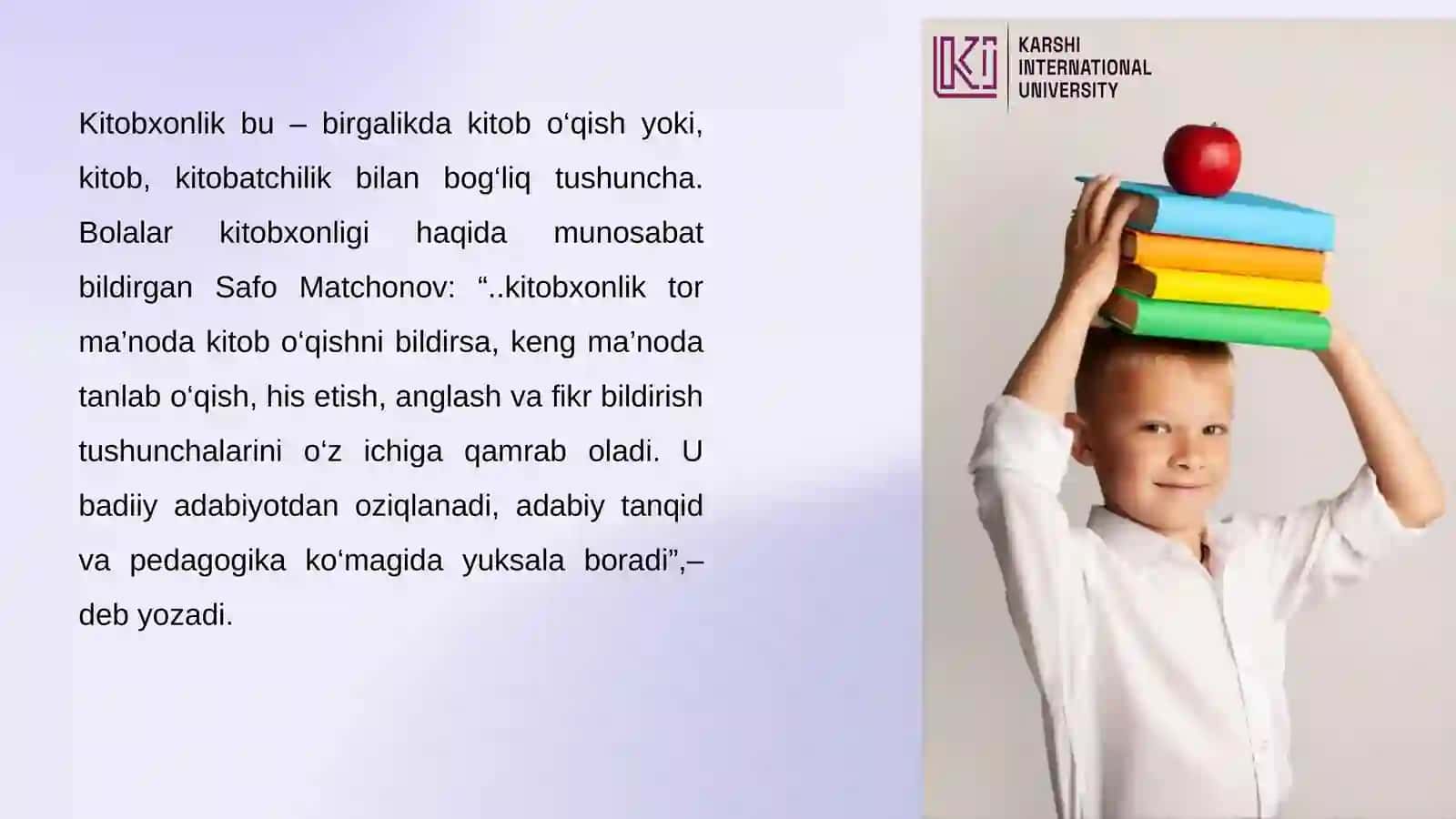 O‘zbek Bolalar Kitobxonligi Tabiati 3