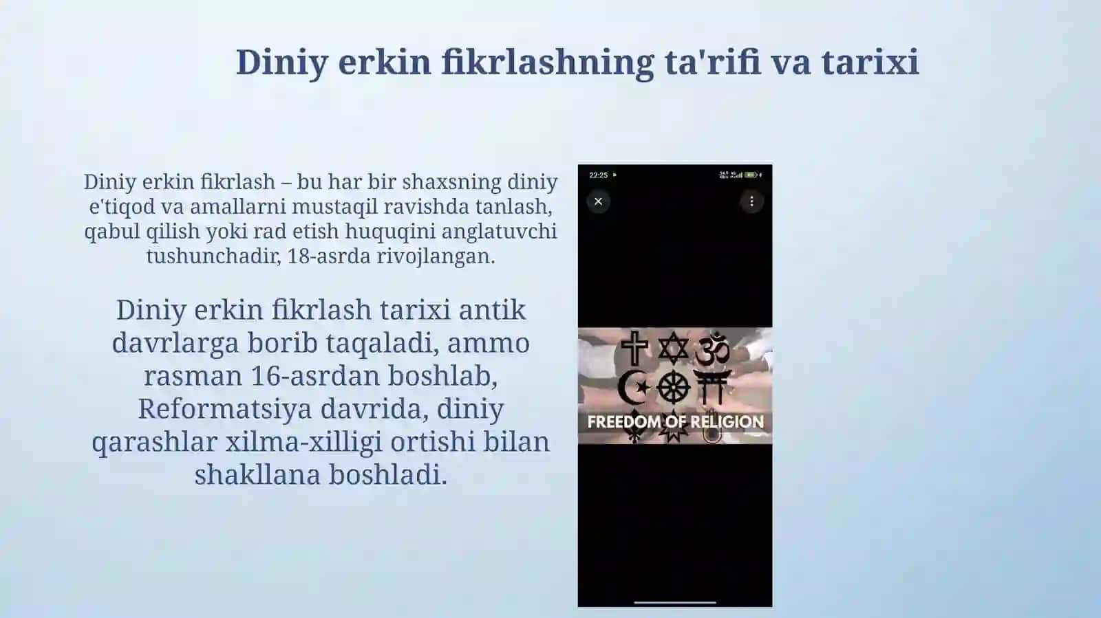 Din va hurfikrililik mavzusi berdyaevning diniy hurfikrililik haqidagi g'oyalari blan qiyoslash 3