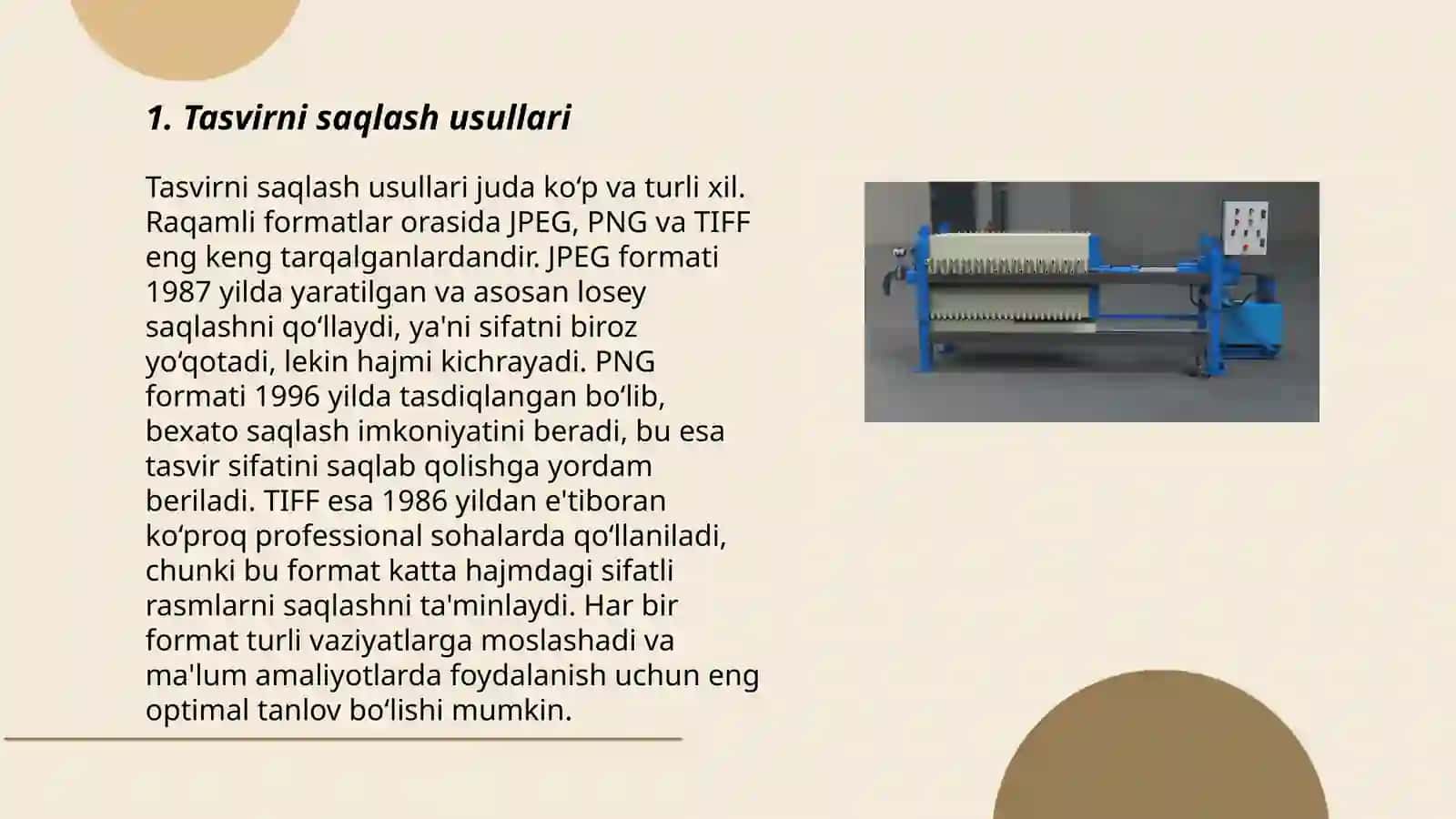 Tasvirni saqlash usullari 3