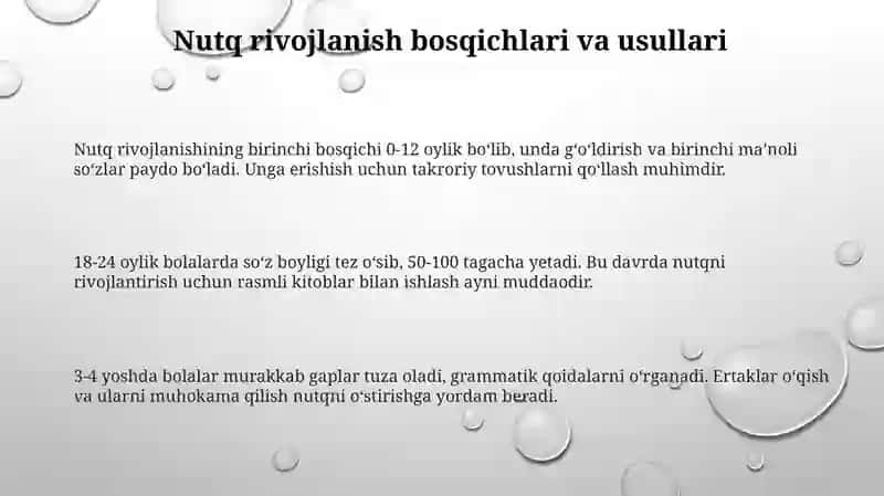 Ilk yoshdagi bolalar nutqini rivojlantirish metodikasi 3