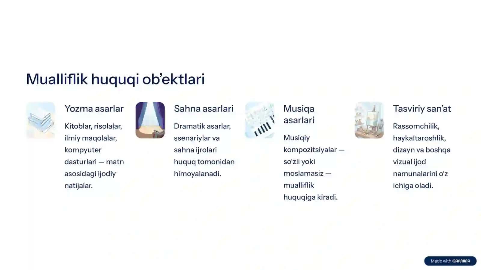 Mualliflik huquqi va turdosh huquqlar 3
