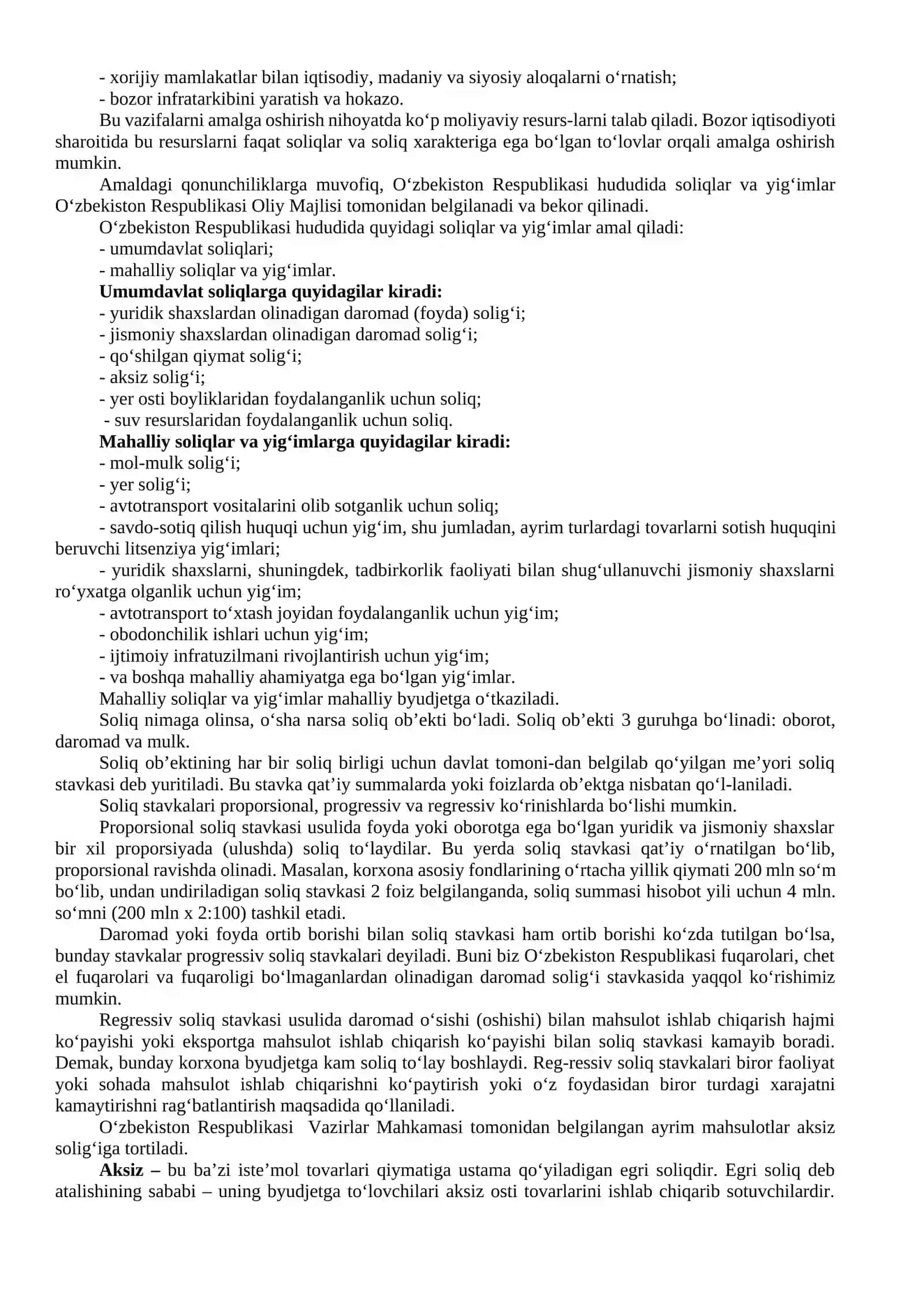 Kichik biznes va tadbirkorlikning bank, soliq va audit bilan aloqalari 3