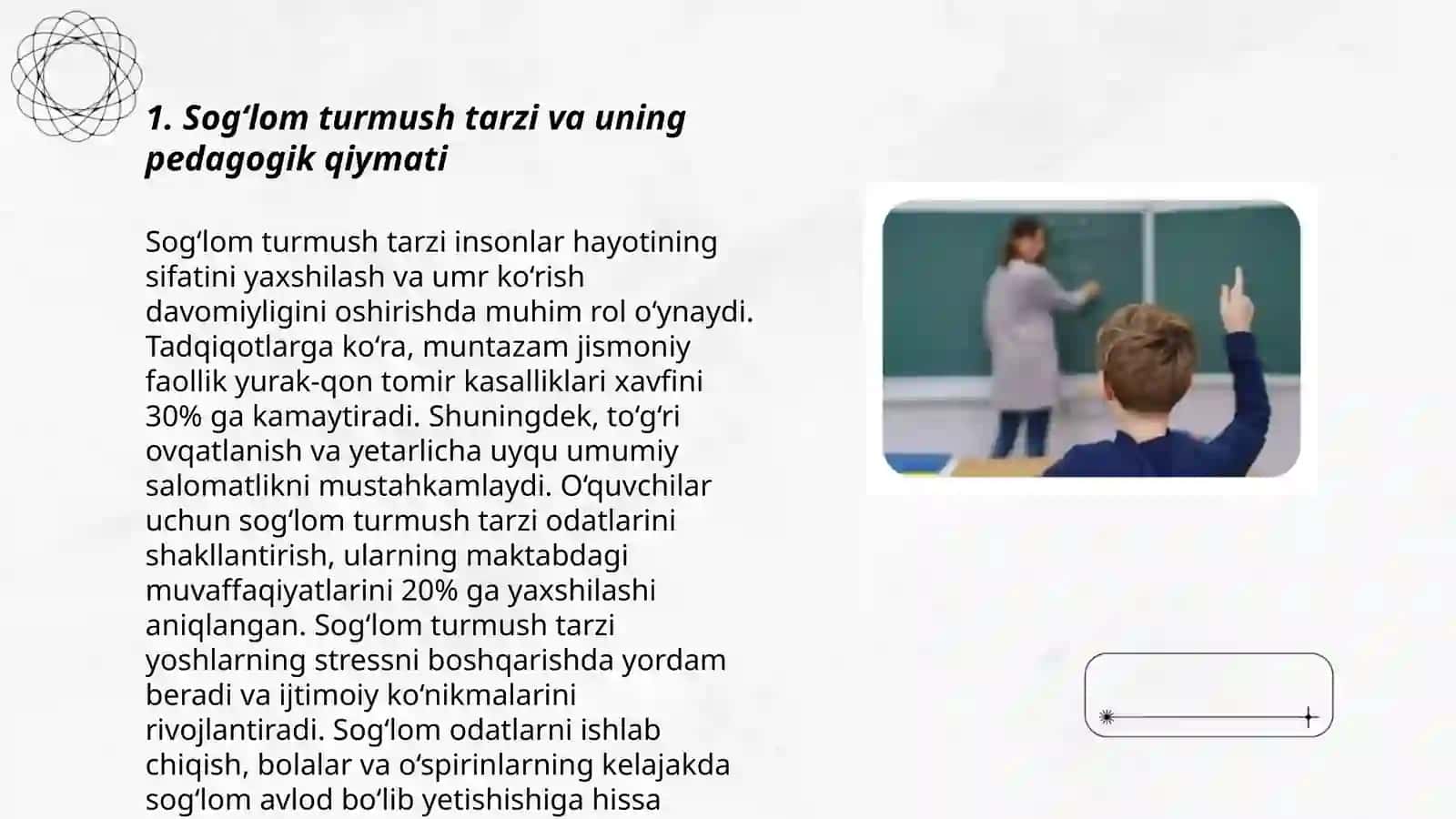 Bo'lojak o'qituvchilarda pedagogik faoliyatga tayyorlashda sog'olm turmush madaniyatini tarkib toptirish 3