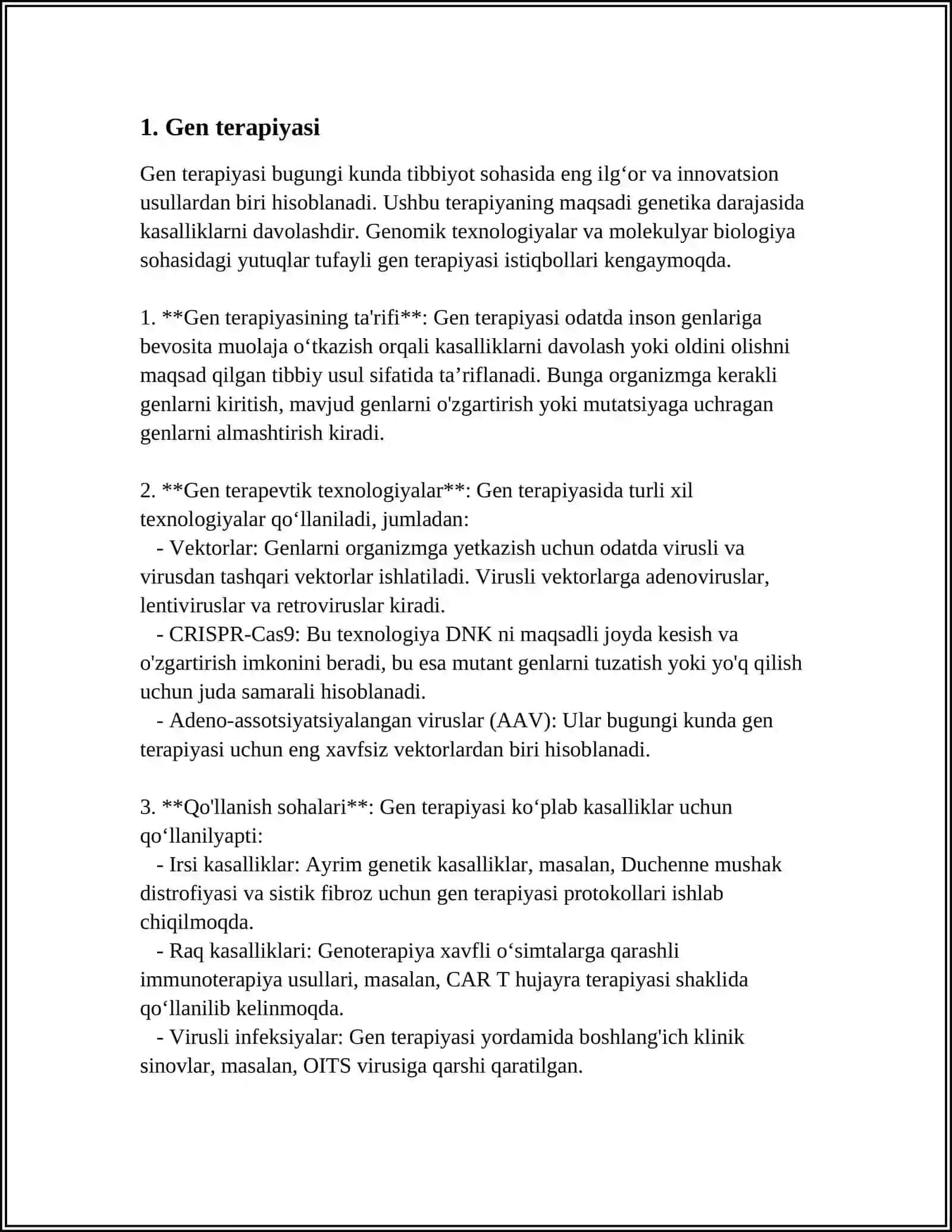 TIBBIYOTDA DNK REKOMBINANTLARNI QÕLLANISHI 3
