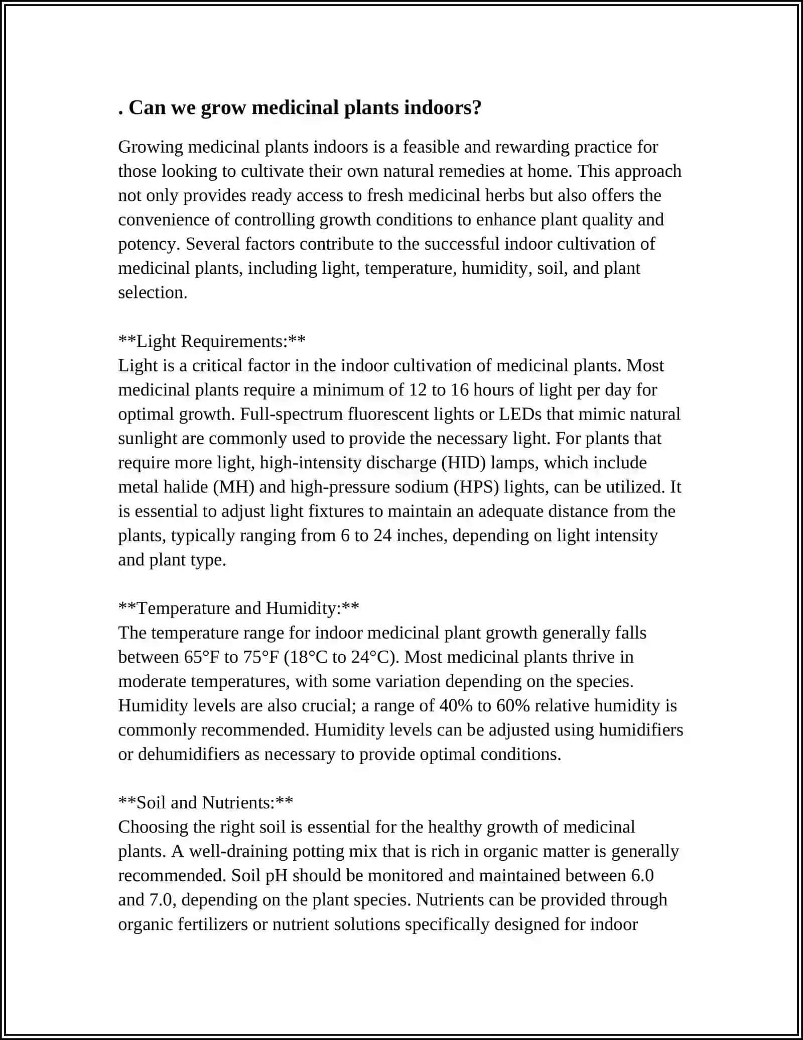 GROWING MEDICINAL PLANTS(MODAL VERBS) 3